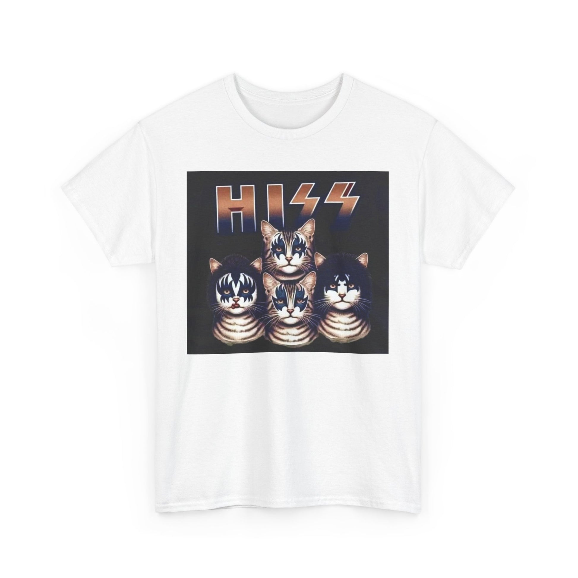 HISS E - Unisex Heavy Cotton Tee - Rock n Royalty Designs