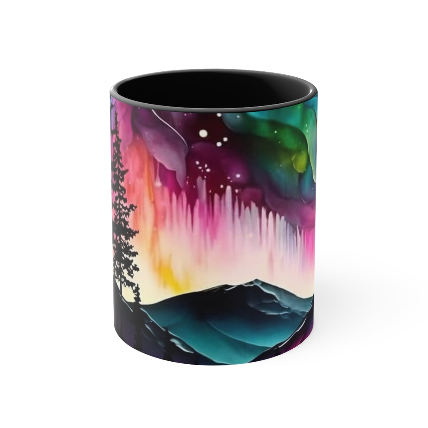 Beautiful Forest - Accent Mugs Printify