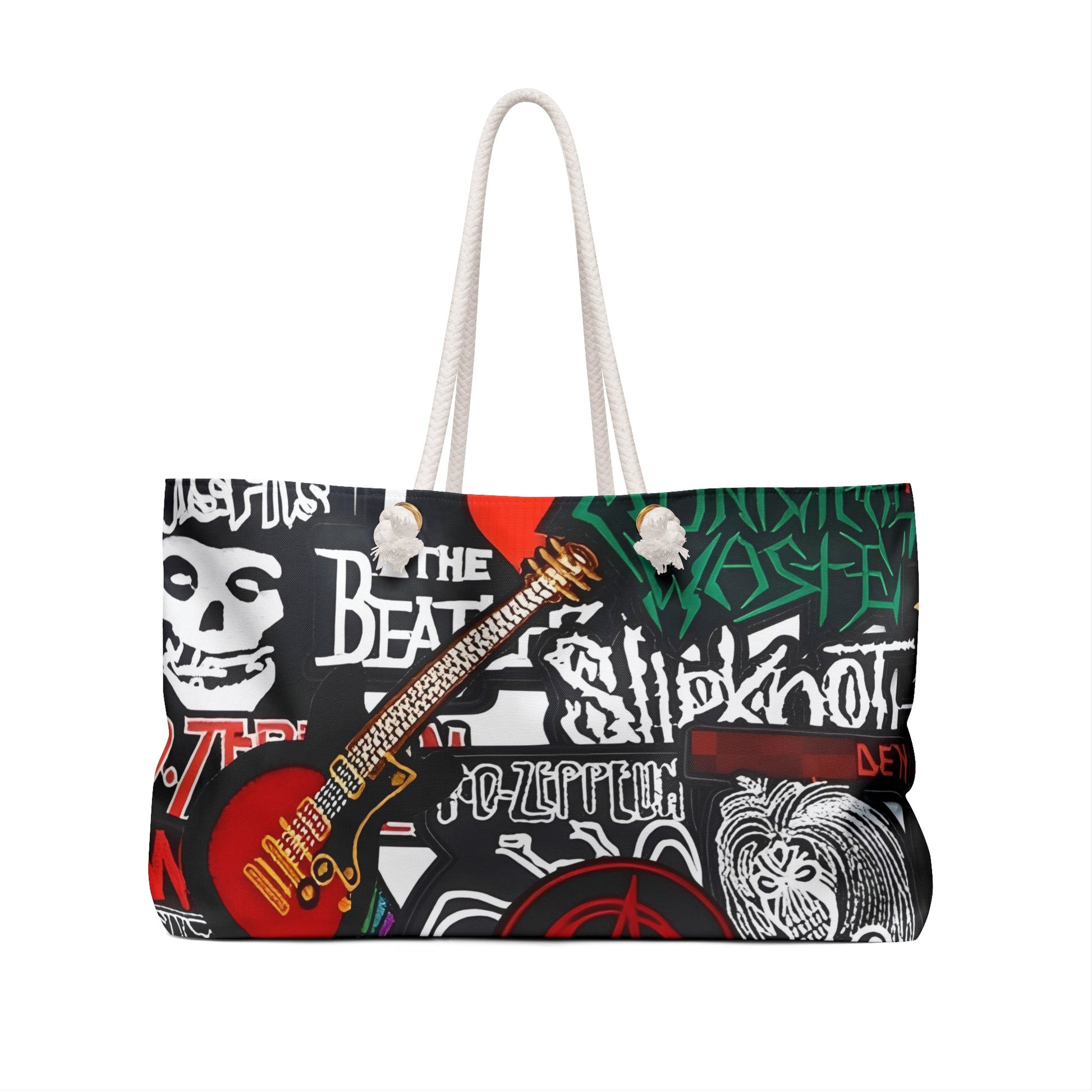 METAL 2- SIDED- DIFFERENT IMAGES - Weekender Bag Printify