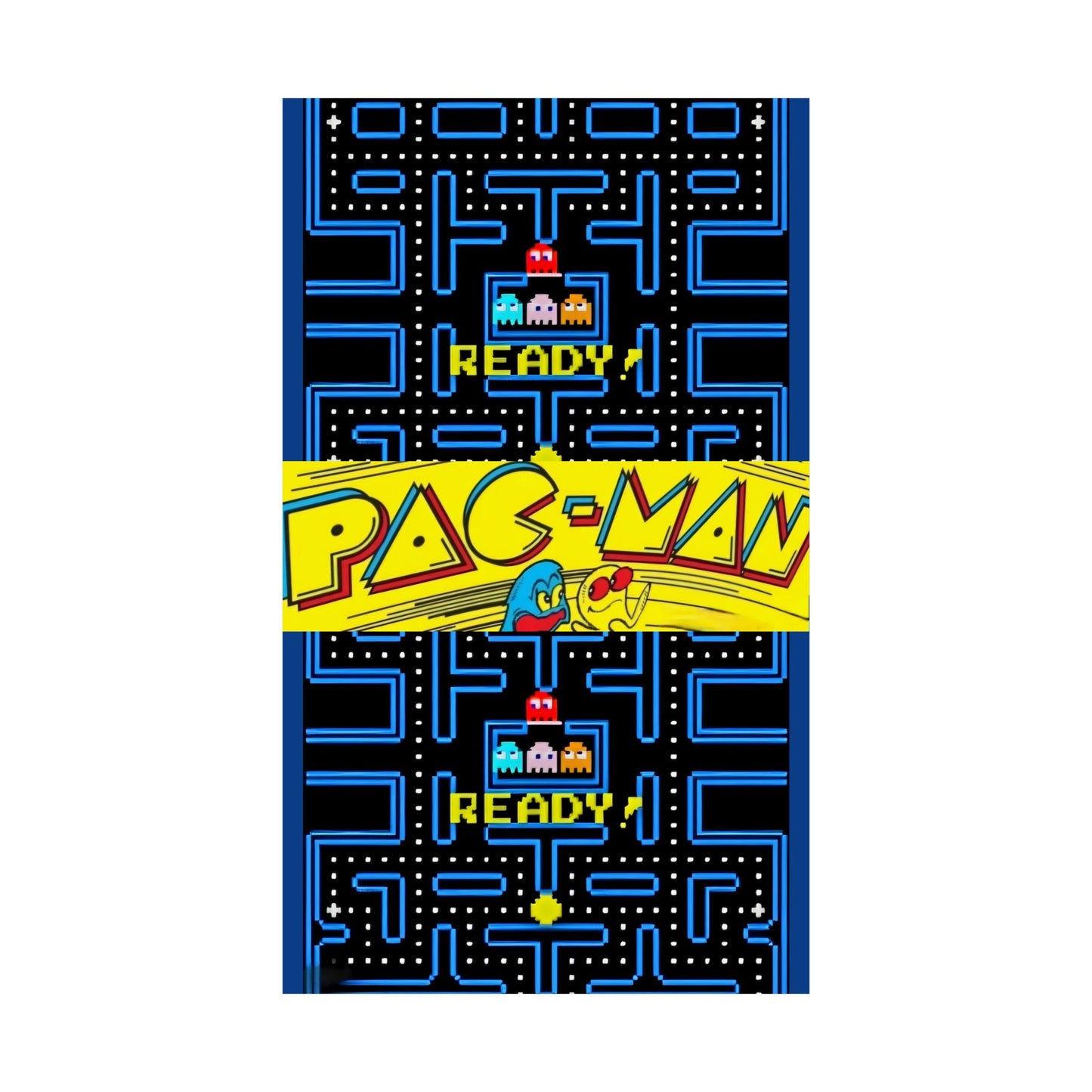 Old School PAC-MAN - Matte Vertical Posters - Rock n Royalty Designs