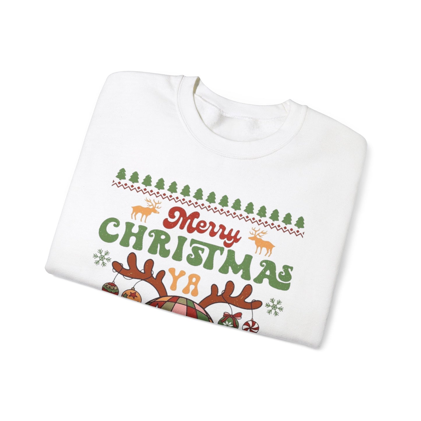 ITS CHRISTMAS YOU FILTHY ANIMAL - Unisex Heavy Blend™ Crewneck Sweatshirt Printify