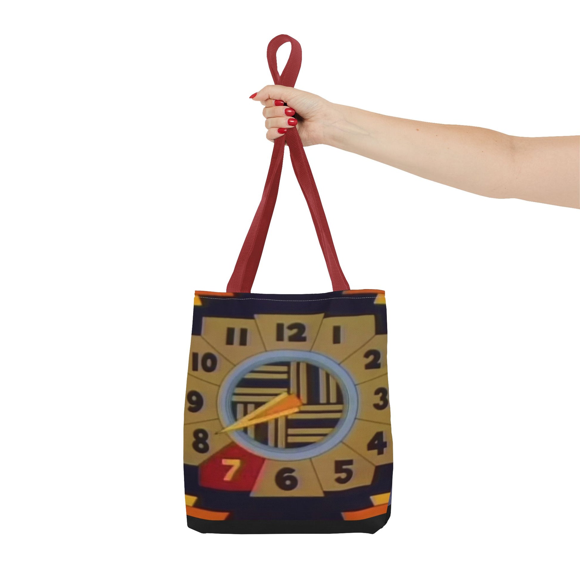 "Retro Pinball Counting Animation Tote Bag - Vintage Educational TV Classic (70s-80s)" Printify