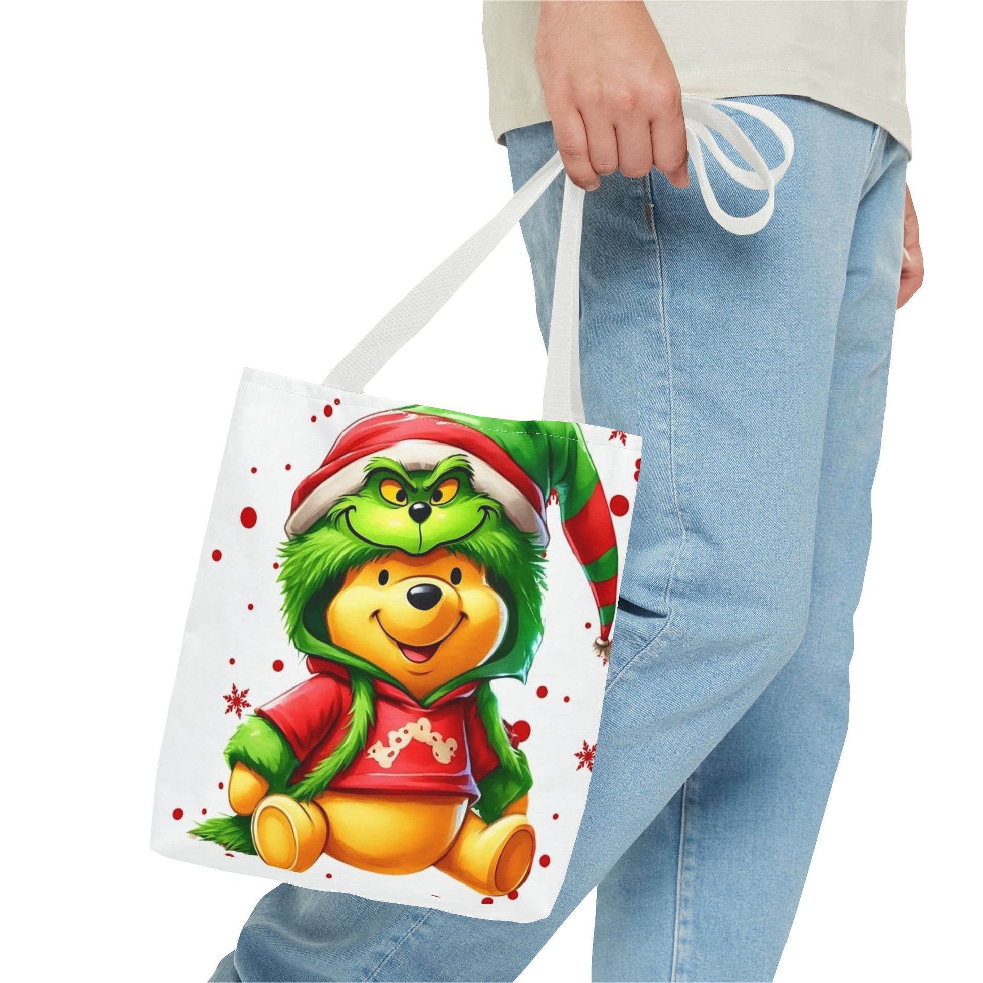 Winnie & Grinch - Dbl Sided- Tote Printify