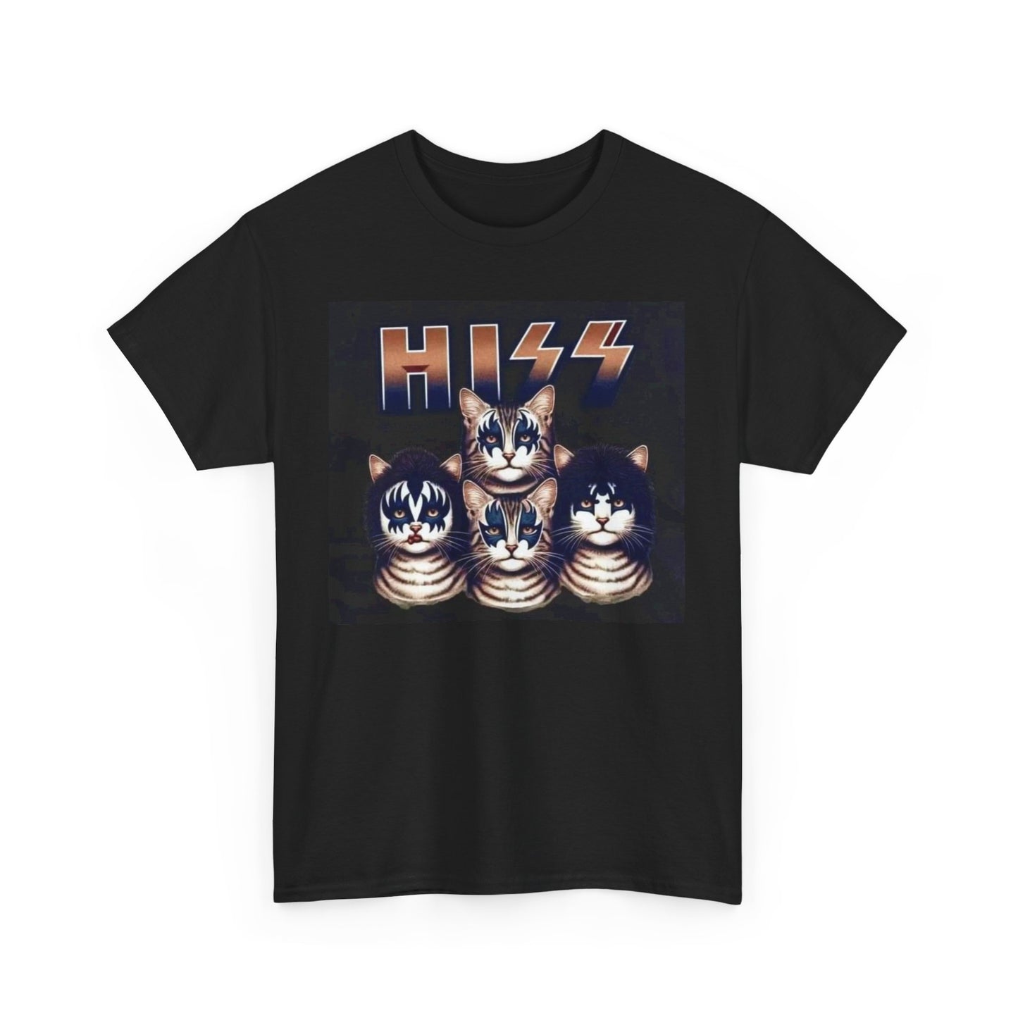 HISS E - Unisex Heavy Cotton Tee - Rock n Royalty Designs