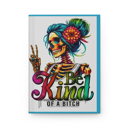 Skeleton Rose Hardcover Journal Matte - Rock n Royalty Designs