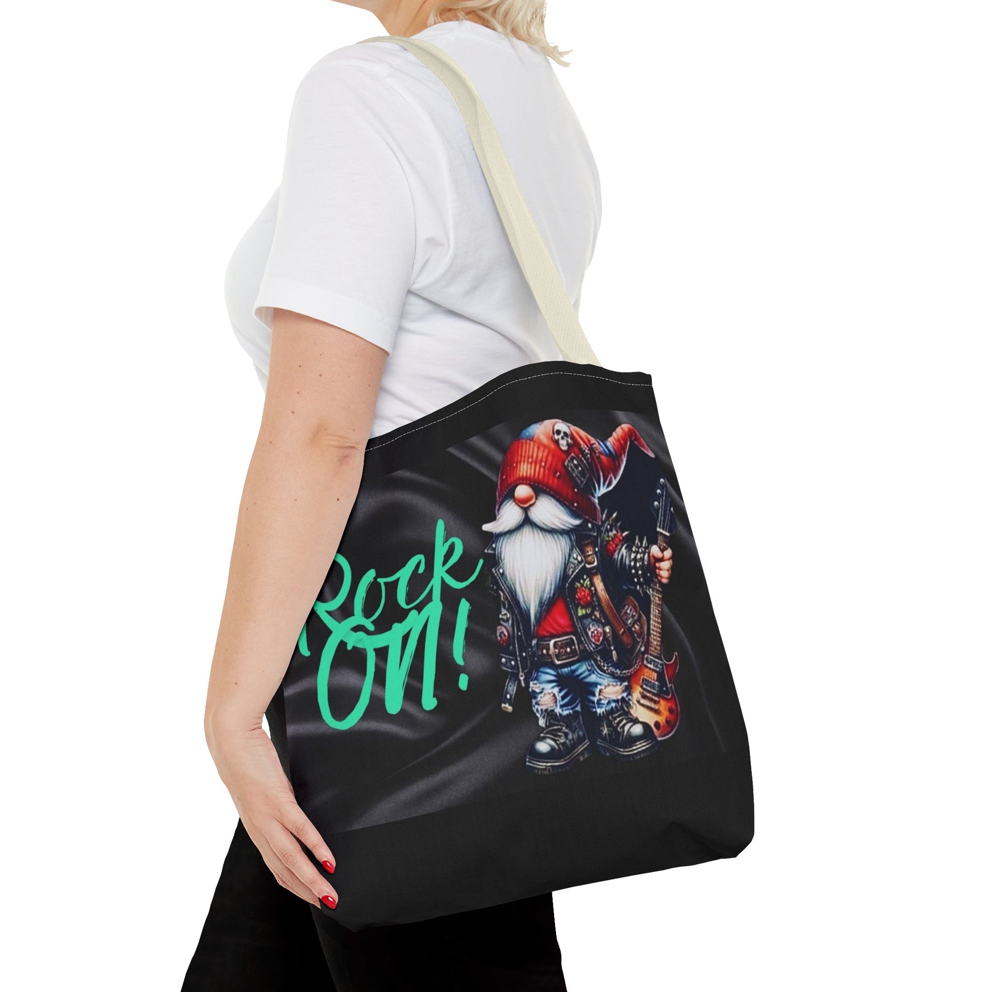 ROCK Gnome Tote Bag Printify