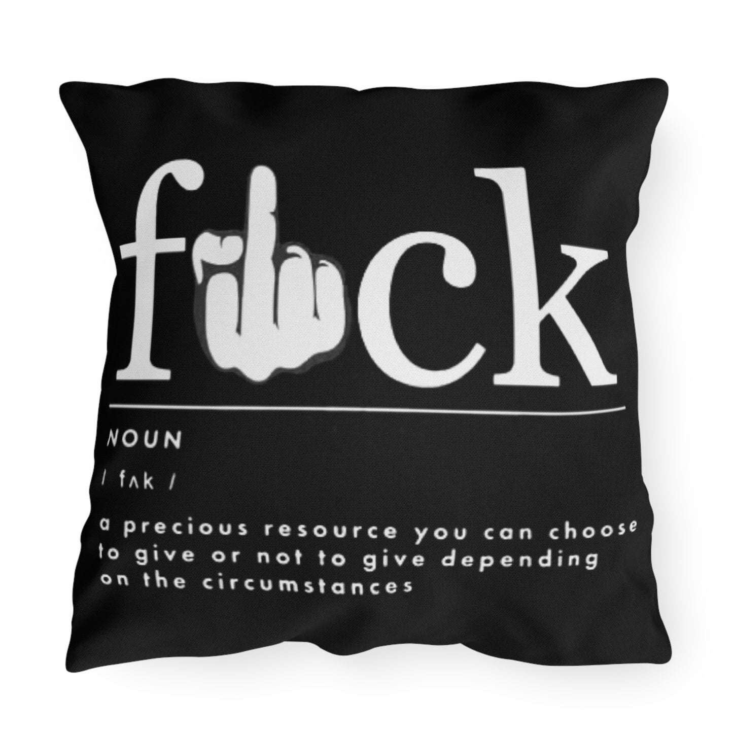 Cuss Word definition- Outdoor Pillows - Rock n Royalty Designs