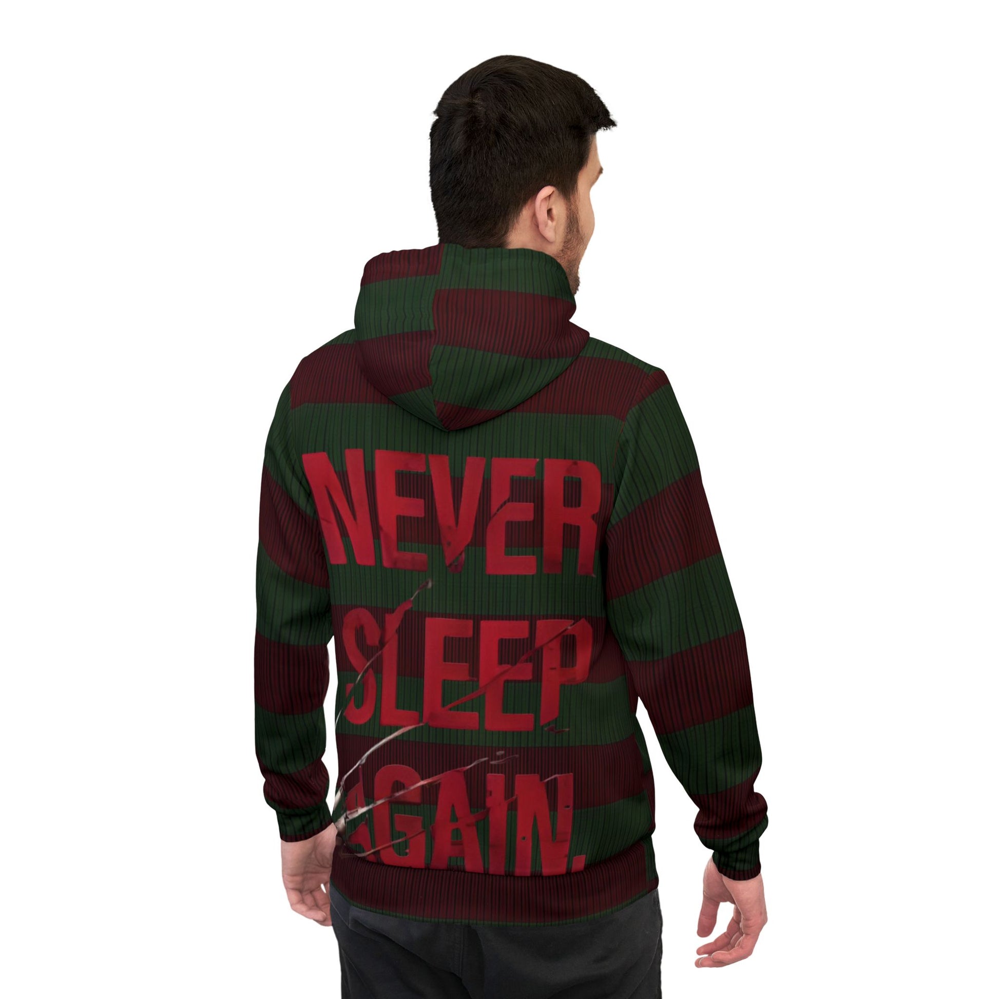 FREDDY KRUEGER Inspired Hoodie - Athletic Hoodie (AOP) Printify