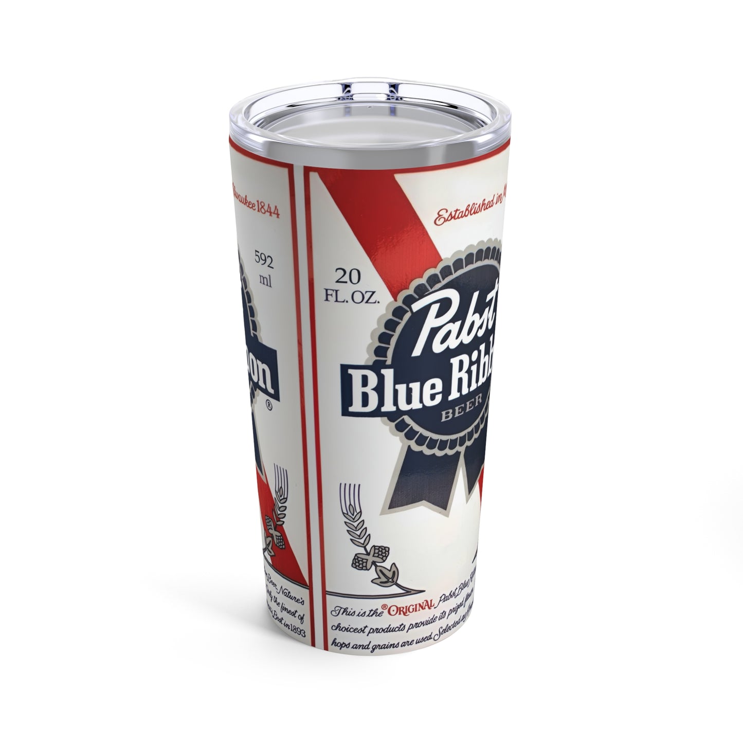 PABST INSPIRED TRAVEL Tumbler 20oz Printify