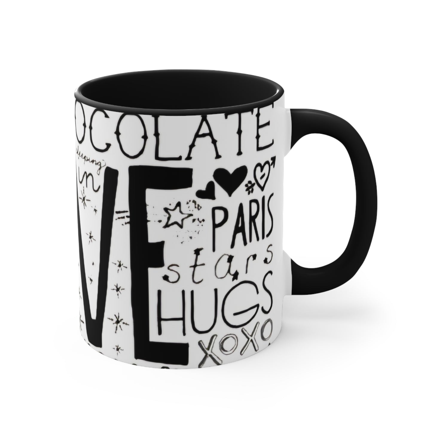 All LOVE- Accent Mugs - Rock n Royalty Designs