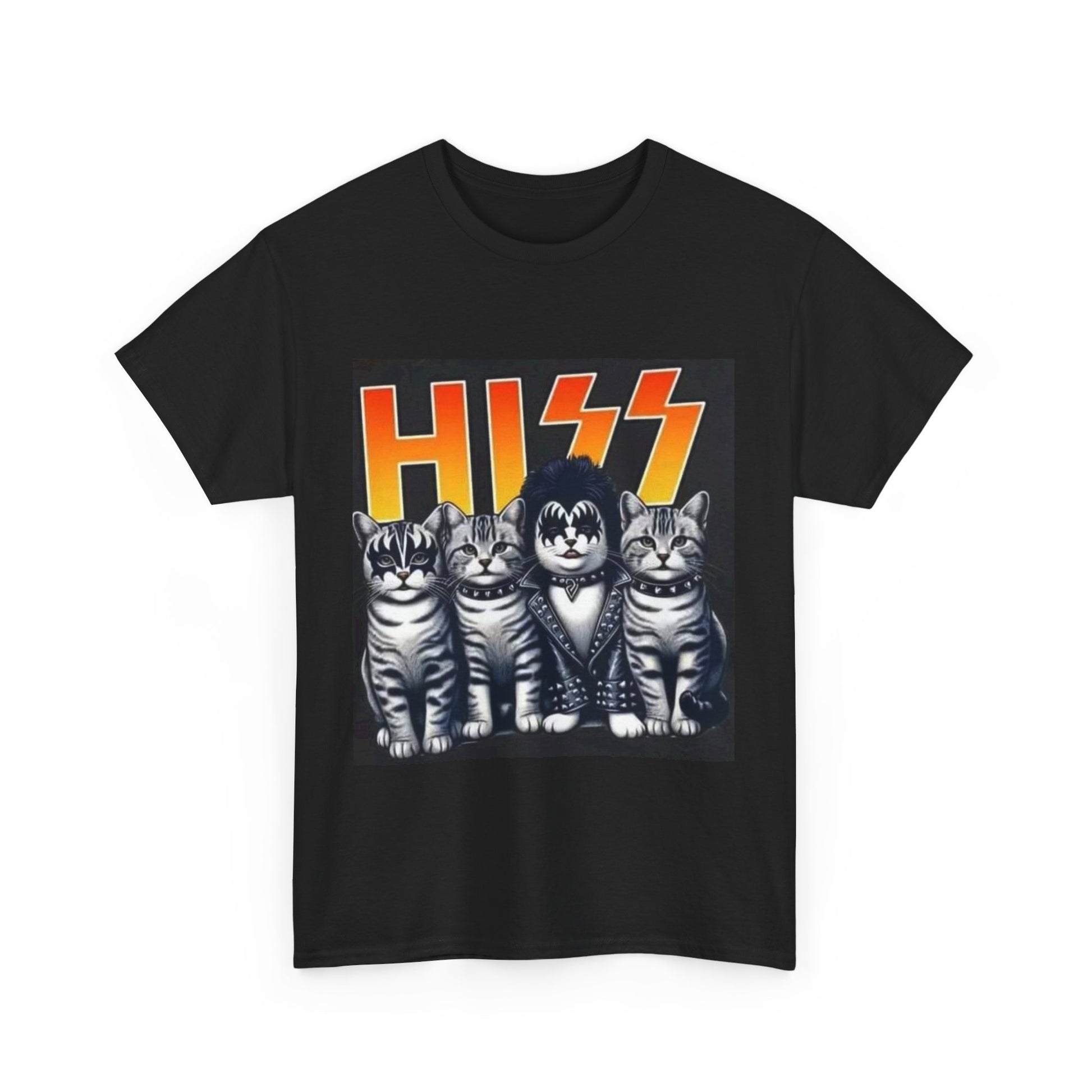 HISS B - Unisex Heavy Cotton Tee - Rock n Royalty Designs