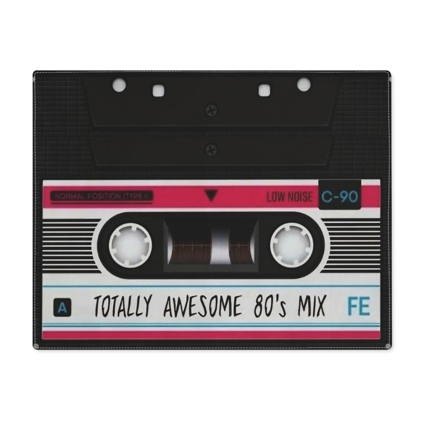 CASSETTE TAPE 2- Awesone 80s Mix - Placemat, 1pc - Rock n Royalty Designs