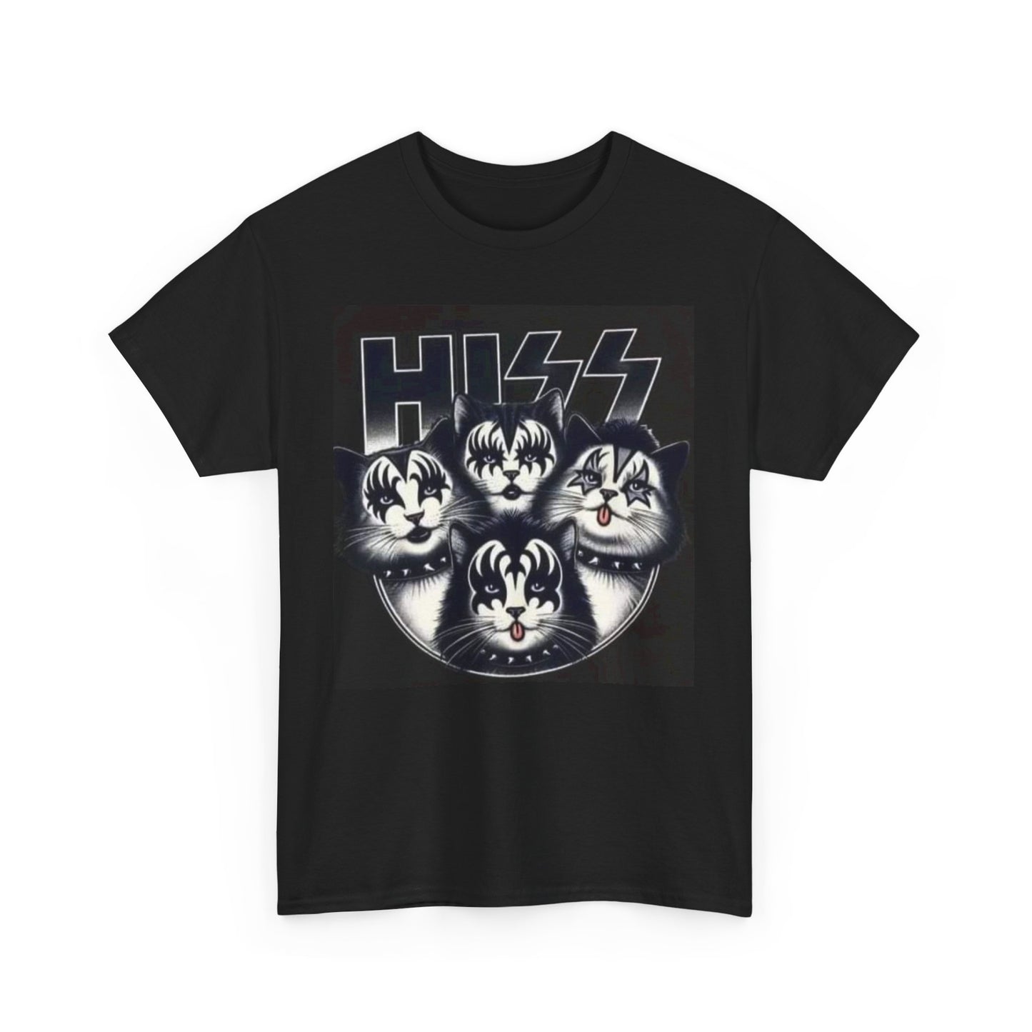 HISS C - Unisex Heavy Cotton Tee - Rock n Royalty Designs