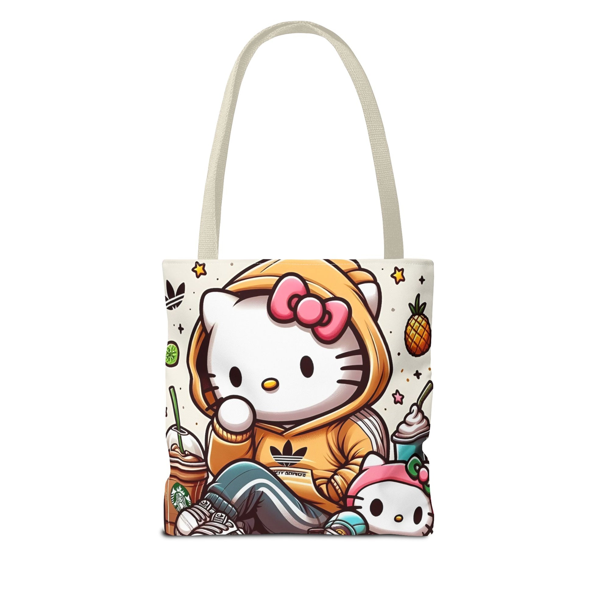 Ms. KITTY Adorable Anime-Inspired Tote Bag | Stylish and Cute Accessory Printify