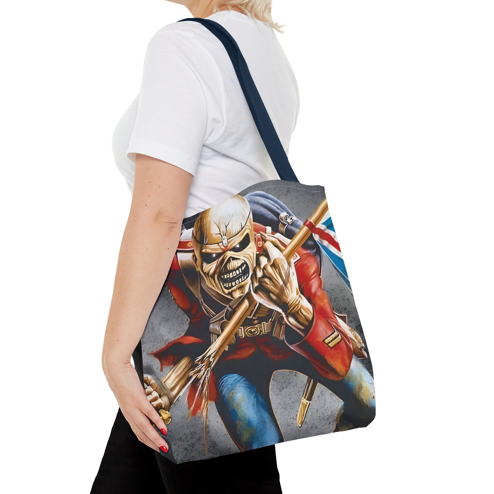 Iron Maiden - Run to the Hills - Tote Bag (AOP) - Rock n Royalty Designs