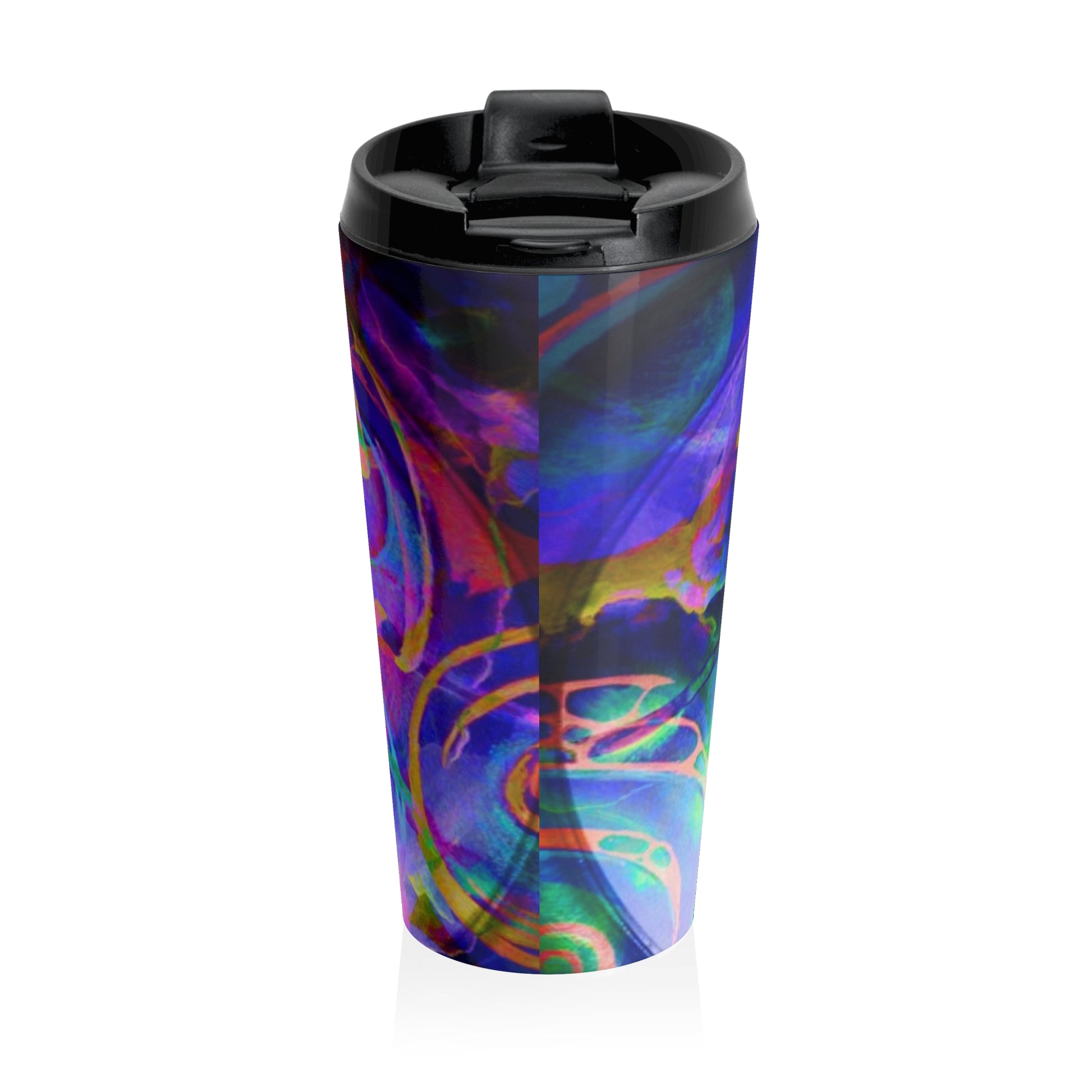 Color Design - Stainless Steel Travel Mug - Rock n Royalty Designs