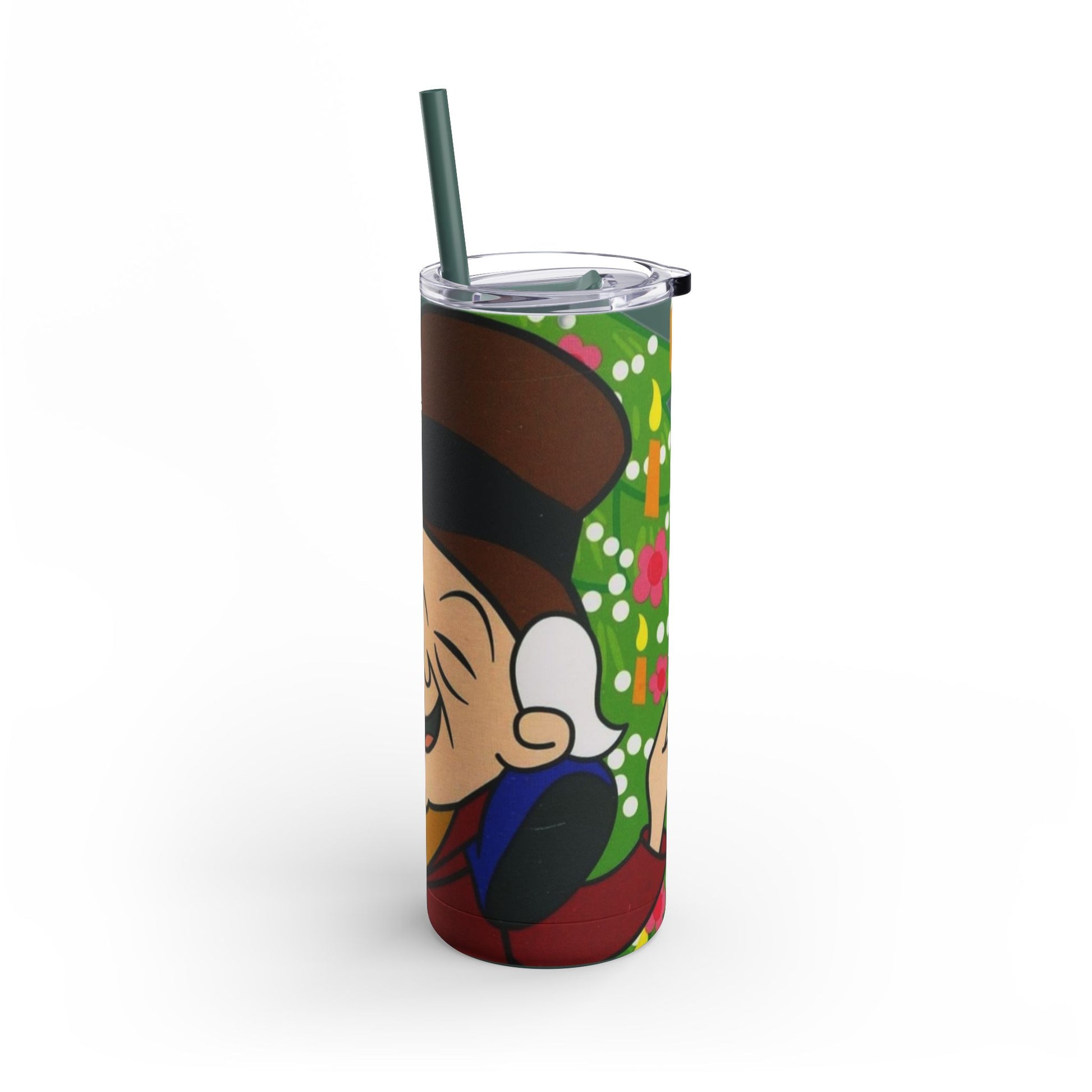 Magoo Christmas Skinny Matte Tumbler, 20oz Printify