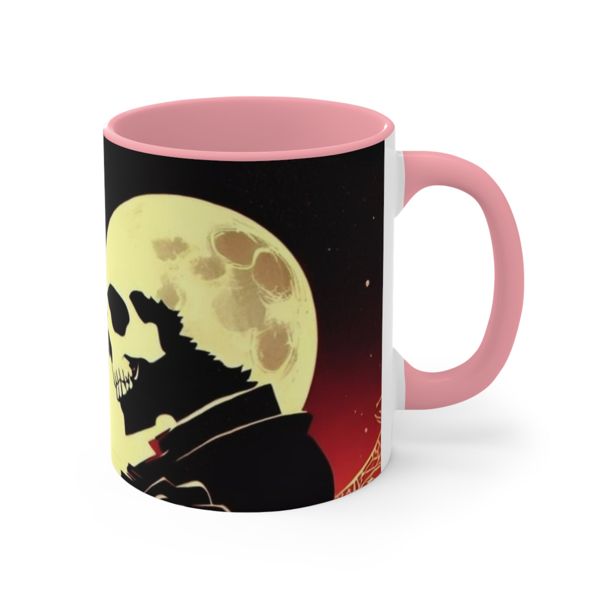 Skully Lovers - Accent Mugs Printify