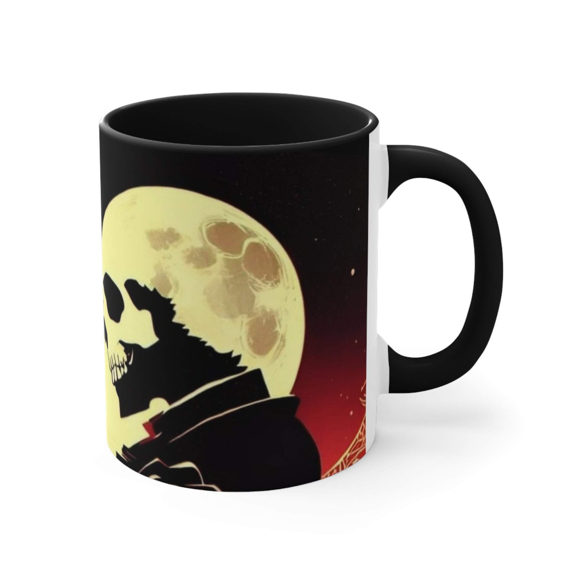 Skully Lovers - Accent Mugs Printify