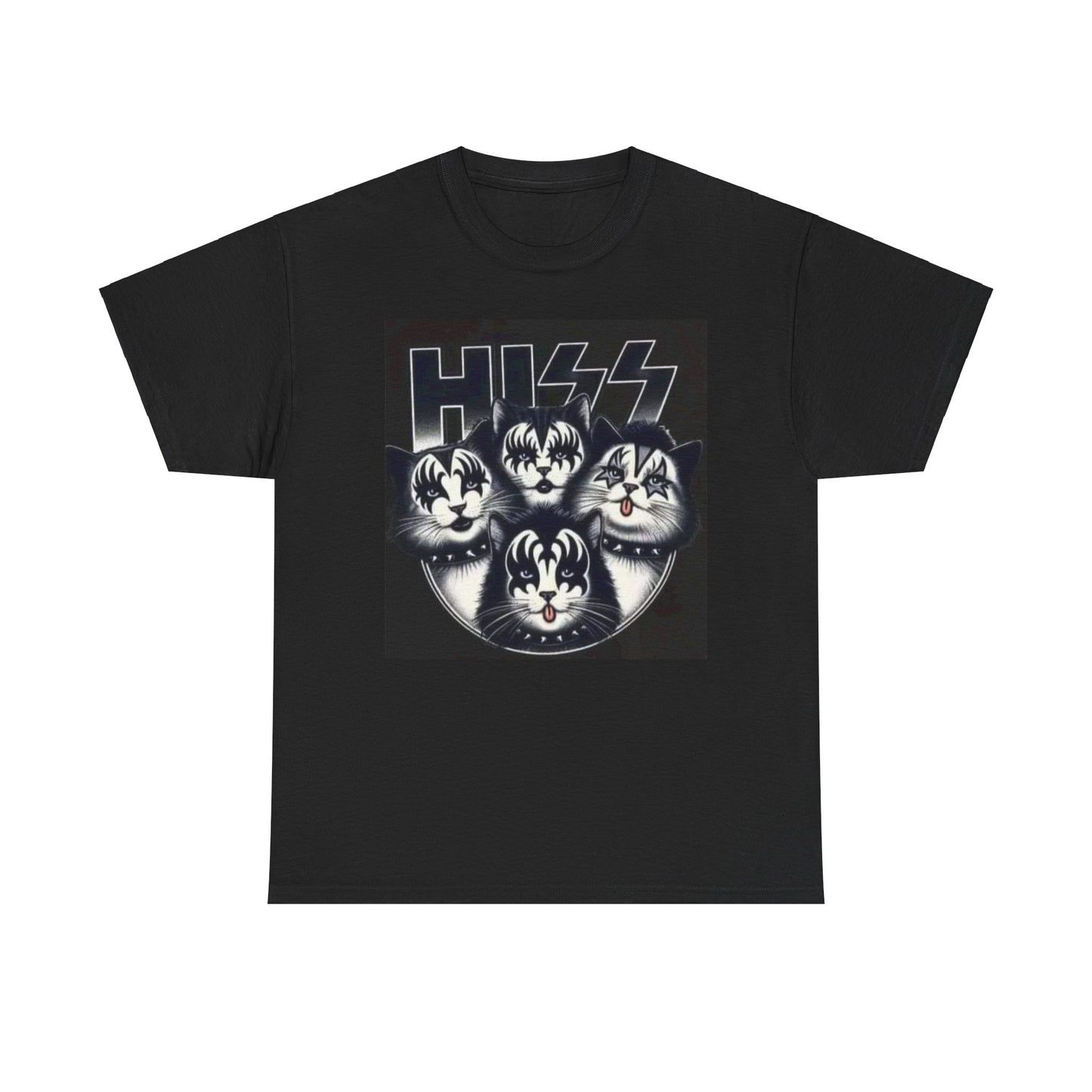 HISS C - Unisex Heavy Cotton Tee - Rock n Royalty Designs