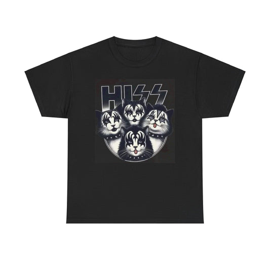 HISS C - Unisex Heavy Cotton Tee - Rock n Royalty Designs