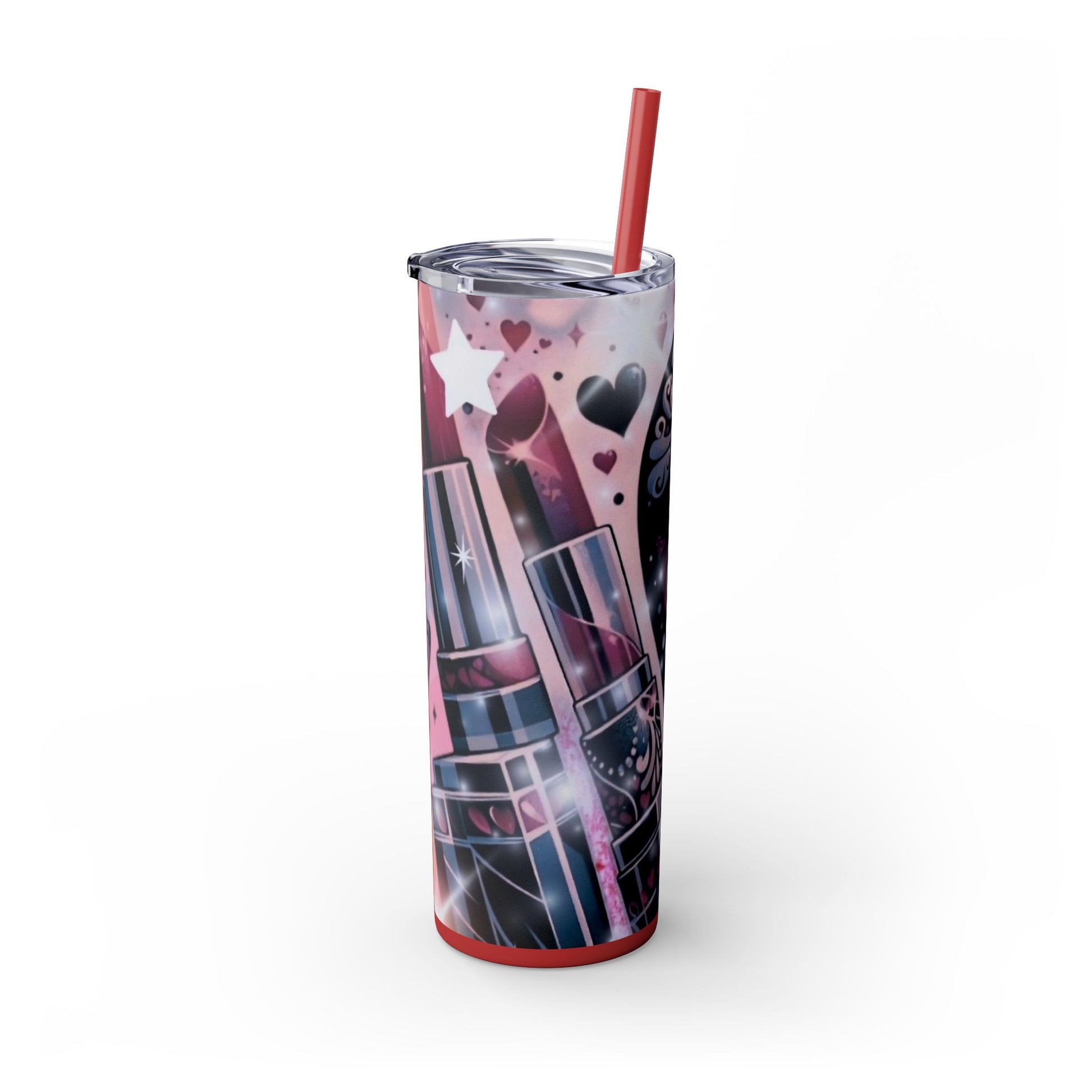 Skinny Tumbler with Straw, 20oz - Rock n Royalty Designs