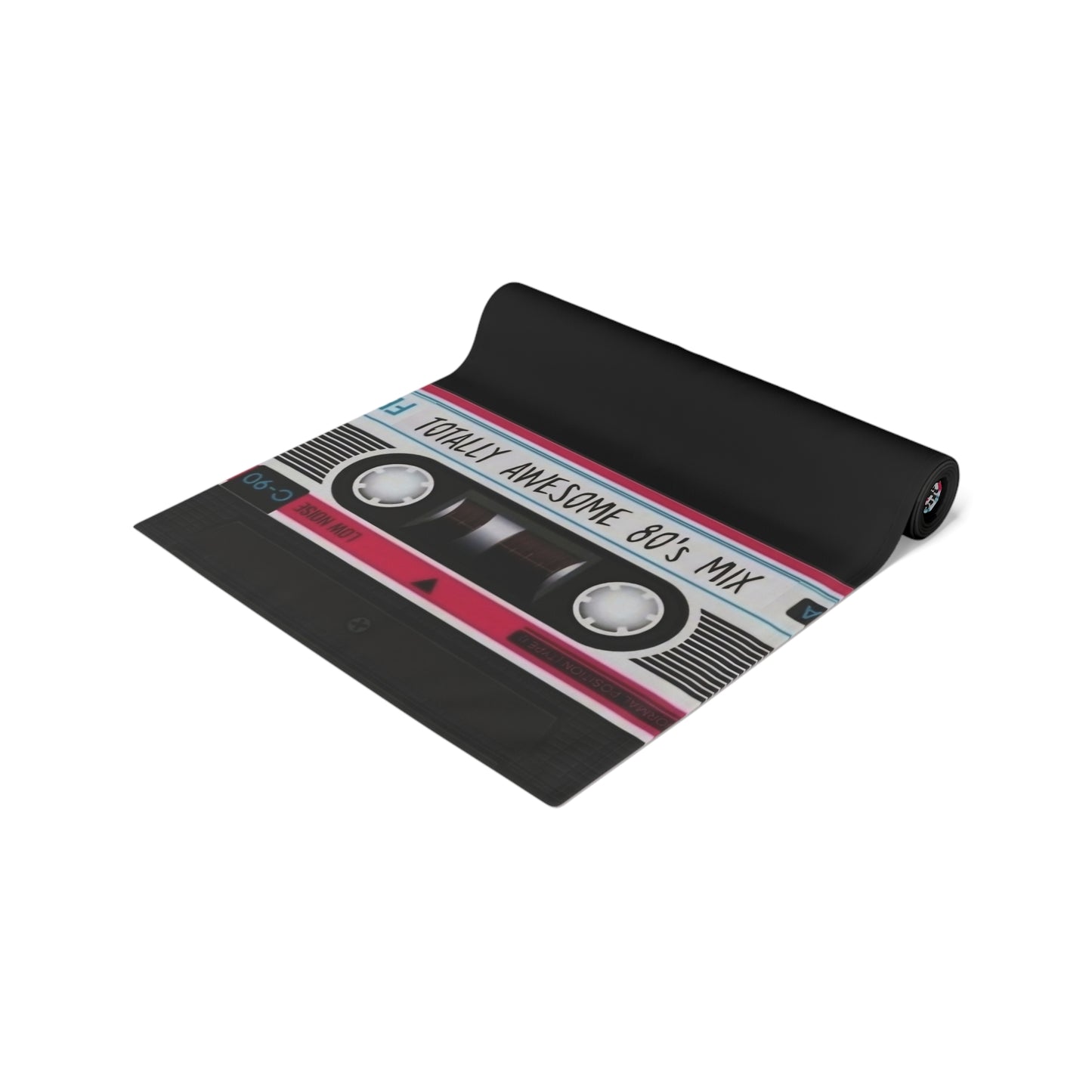 Cassette Tape - Awesome 80s Mix - Table Runner (Cotton, Poly) - Rock n Royalty Designs