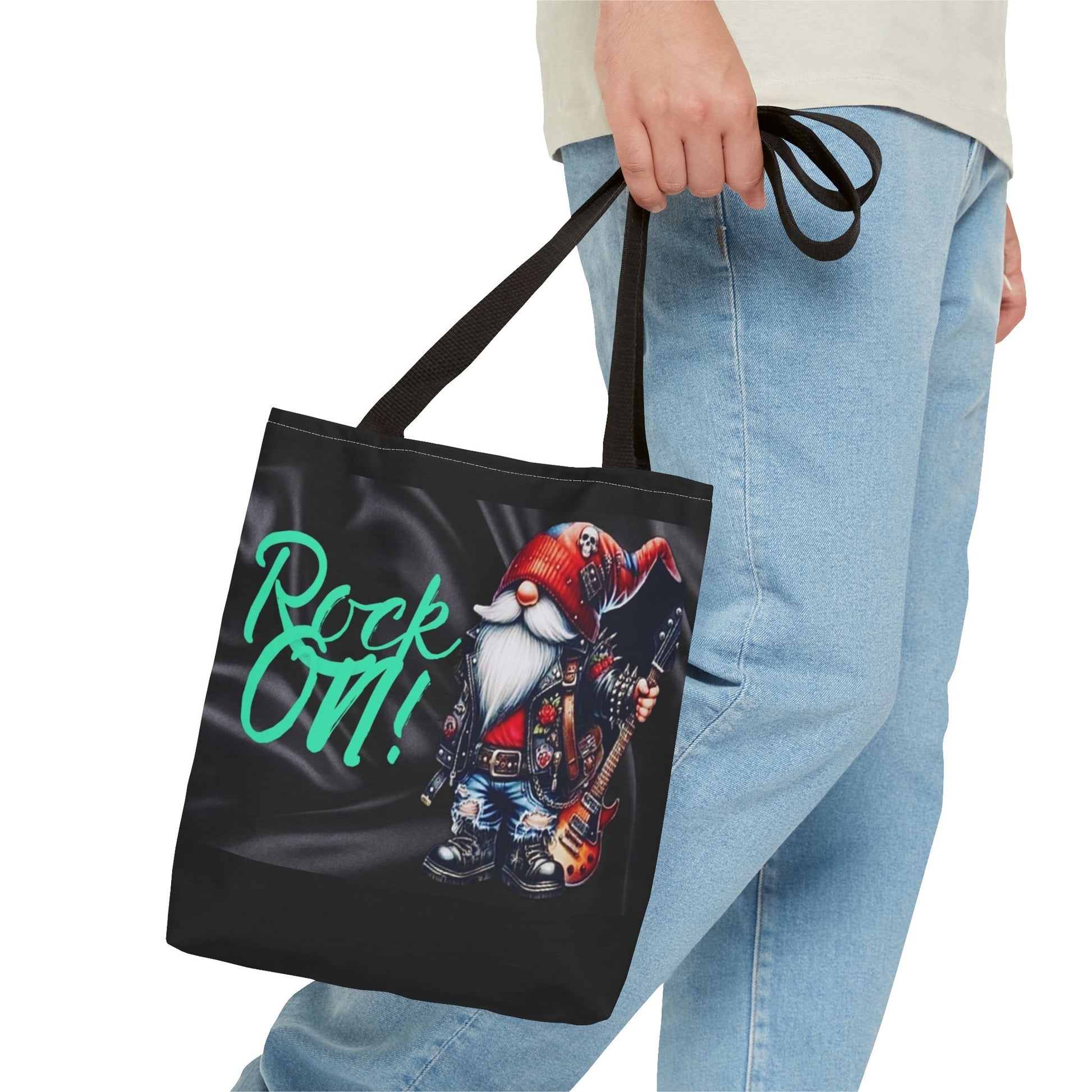 ROCK Gnome Tote Bag Printify