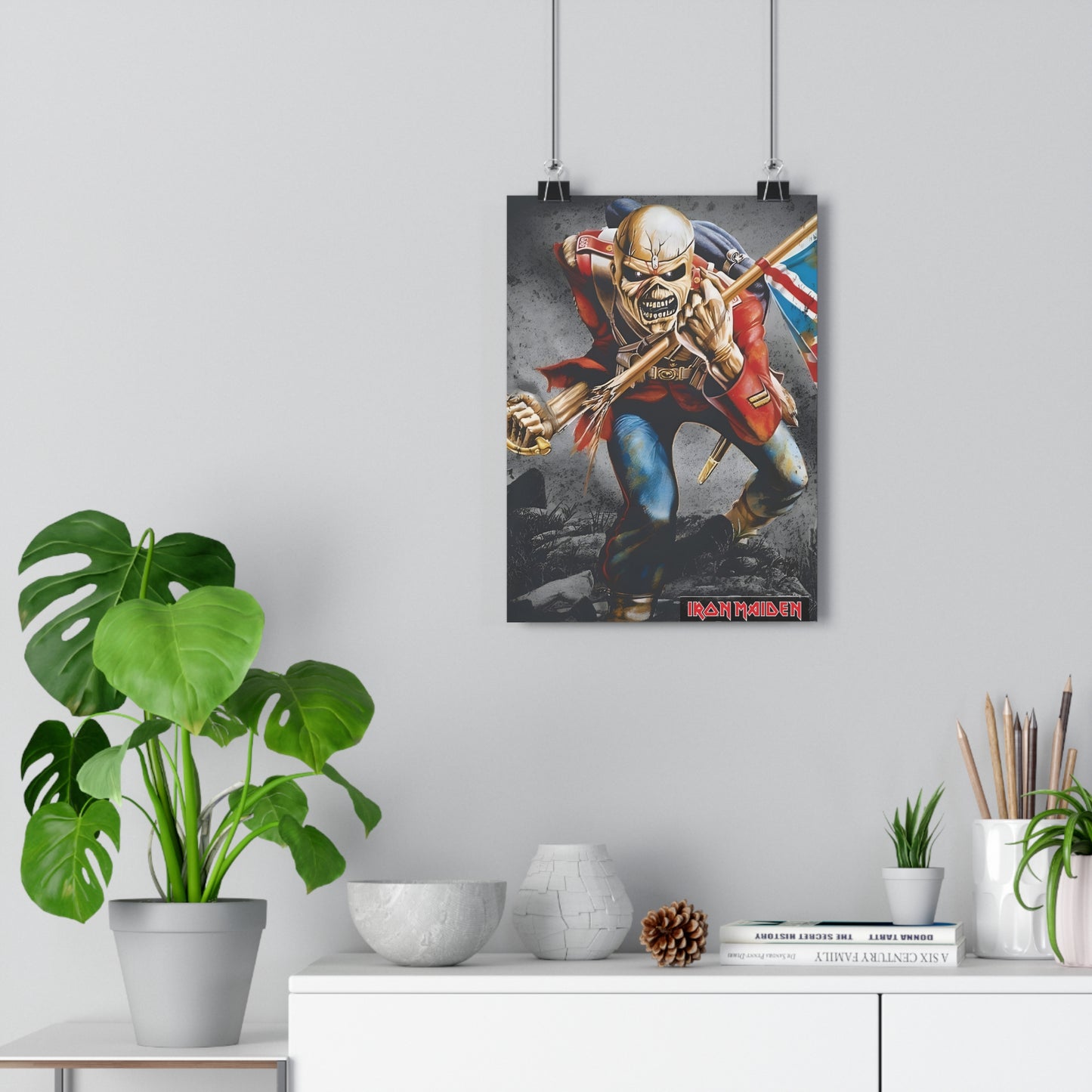 IRON MAIDEN- Giclée Art Print - Rock n Royalty Designs