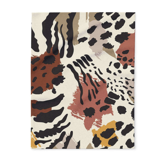 Animal Print Arctic Fleece Blanket