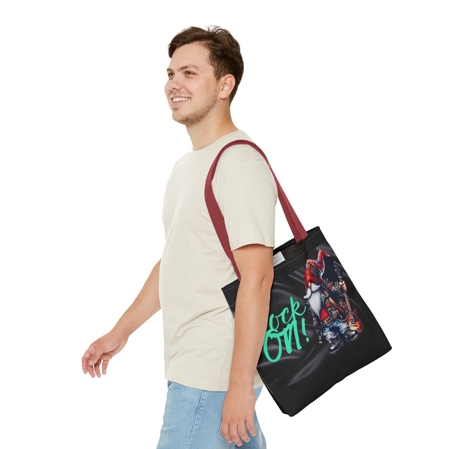 ROCK Gnome Tote Bag Printify