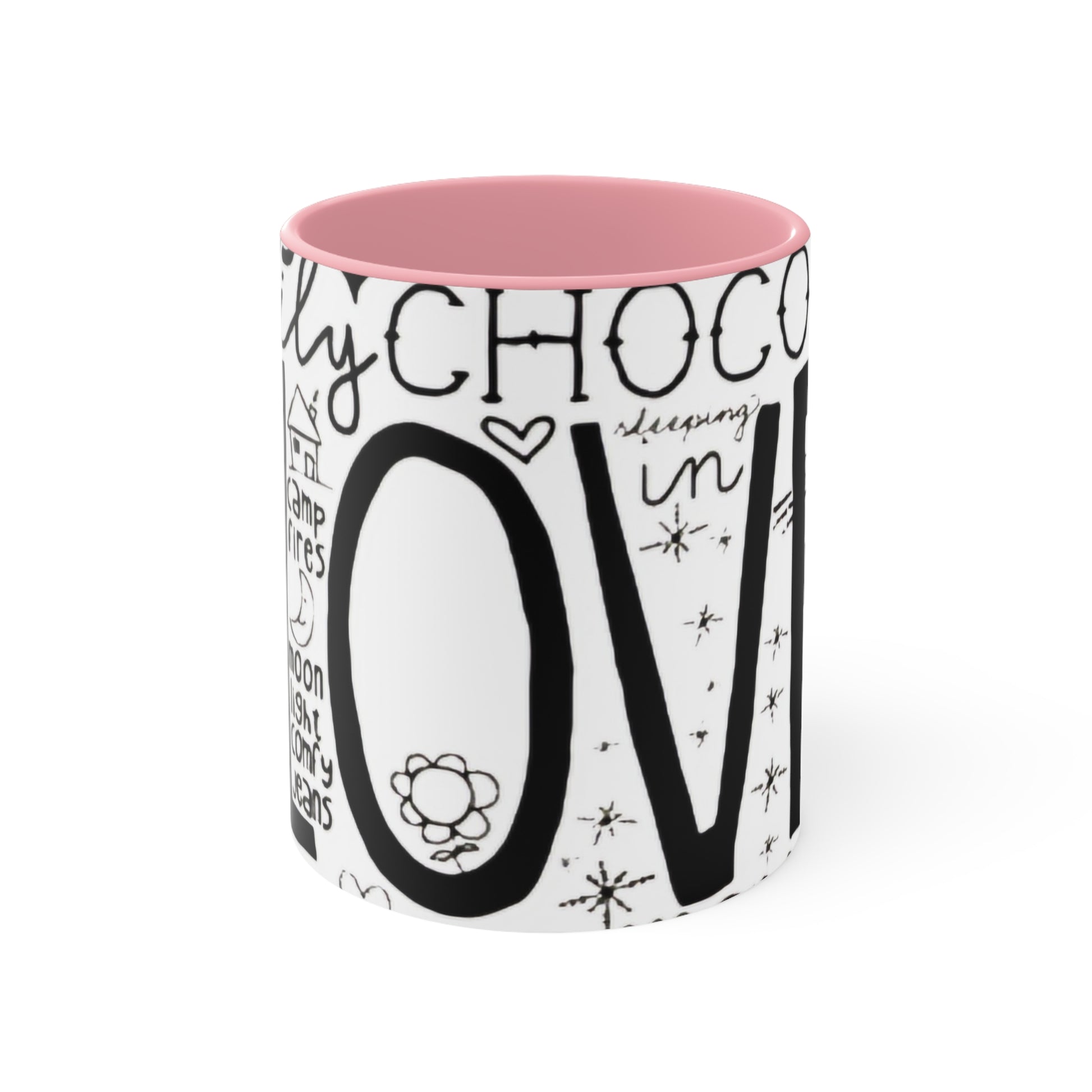 All LOVE- Accent Mugs - Rock n Royalty Designs