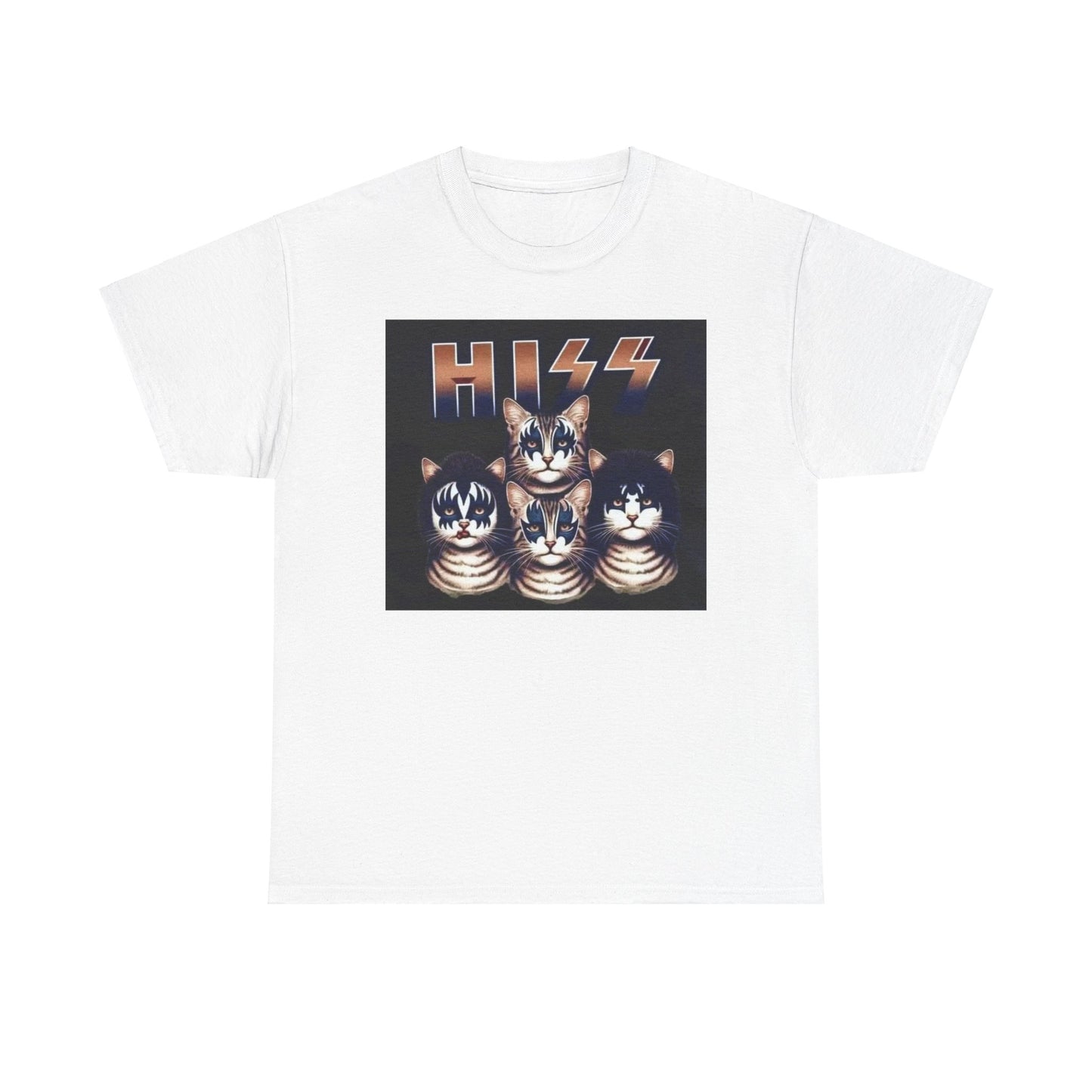 HISS E - Unisex Heavy Cotton Tee - Rock n Royalty Designs