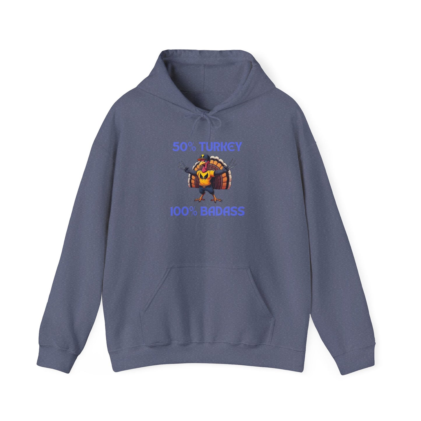 Badass Turkey Hoodie Printify