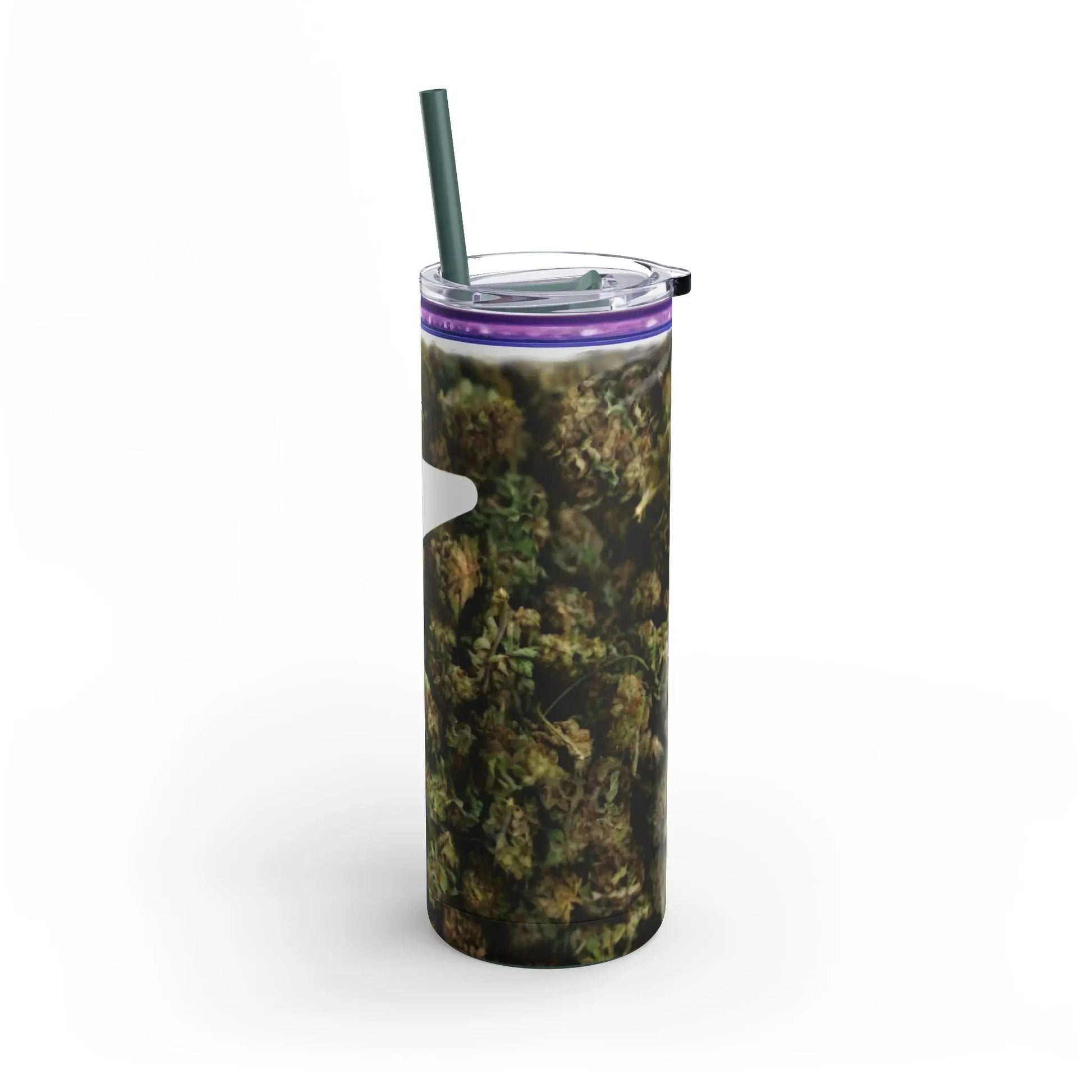 Maryjane Ziploc  "Love Kush"  - 20 oz Skinny Tumbler Printify