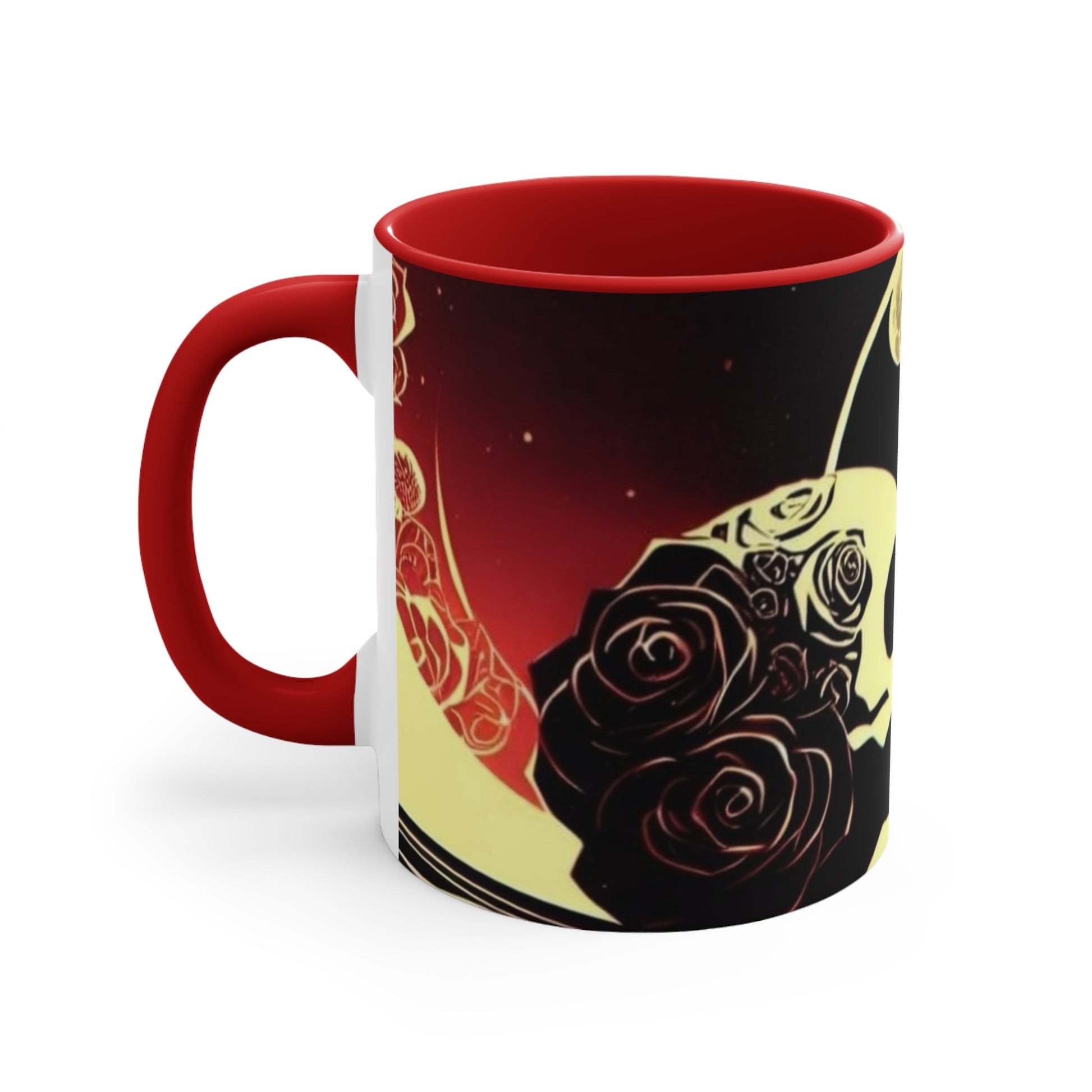 Skully Lovers - Accent Mugs Printify