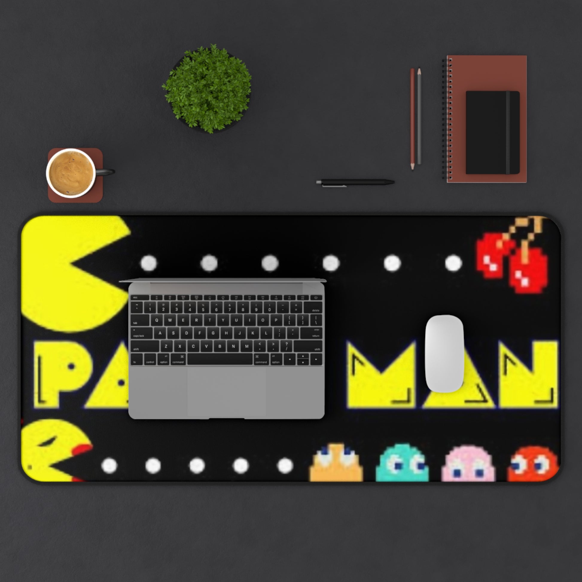 PAC-MAN- Desk Mat - Rock n Royalty Designs