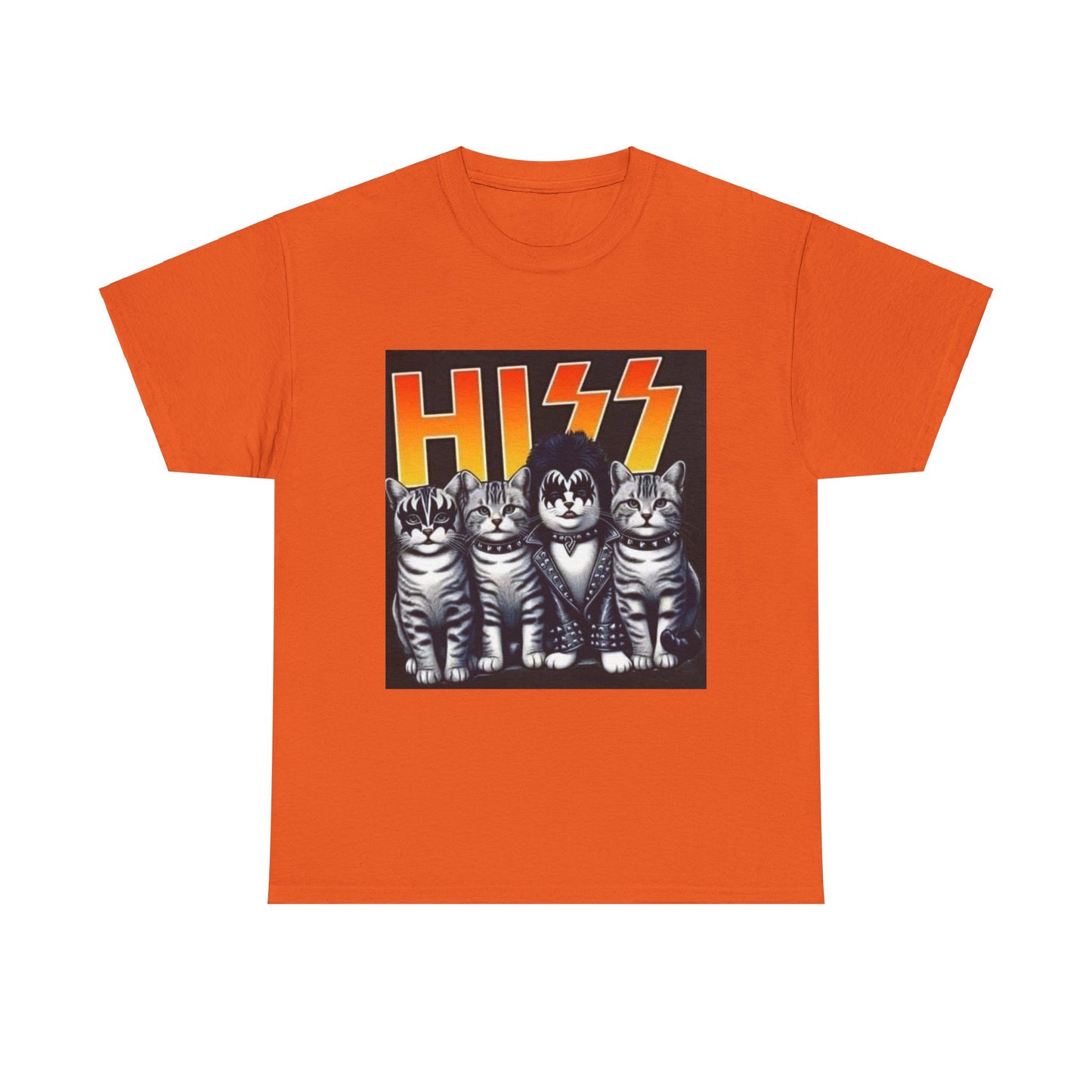 HISS B - Unisex Heavy Cotton Tee - Rock n Royalty Designs