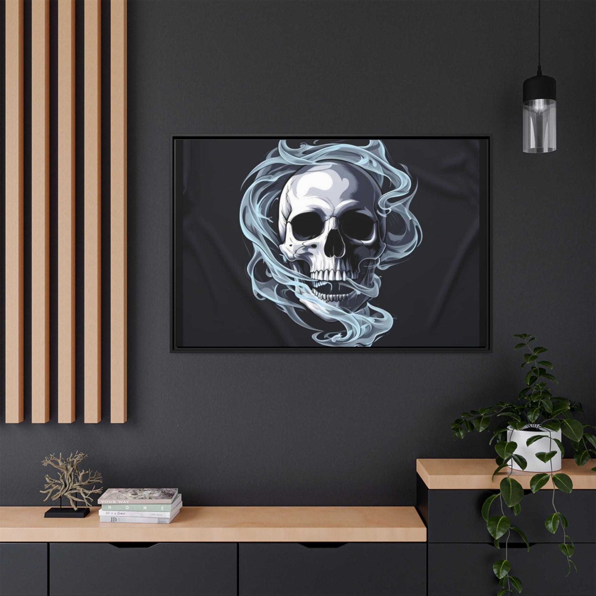 SKULL ART CORNER COLLECTION - 1 of 4 - Limited Edition-  Wall Art Printify