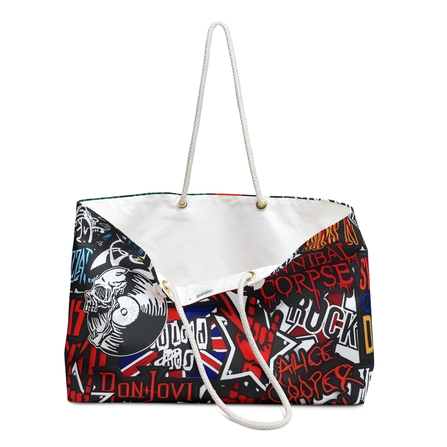 METAL 2- SIDED- DIFFERENT IMAGES - Weekender Bag Printify