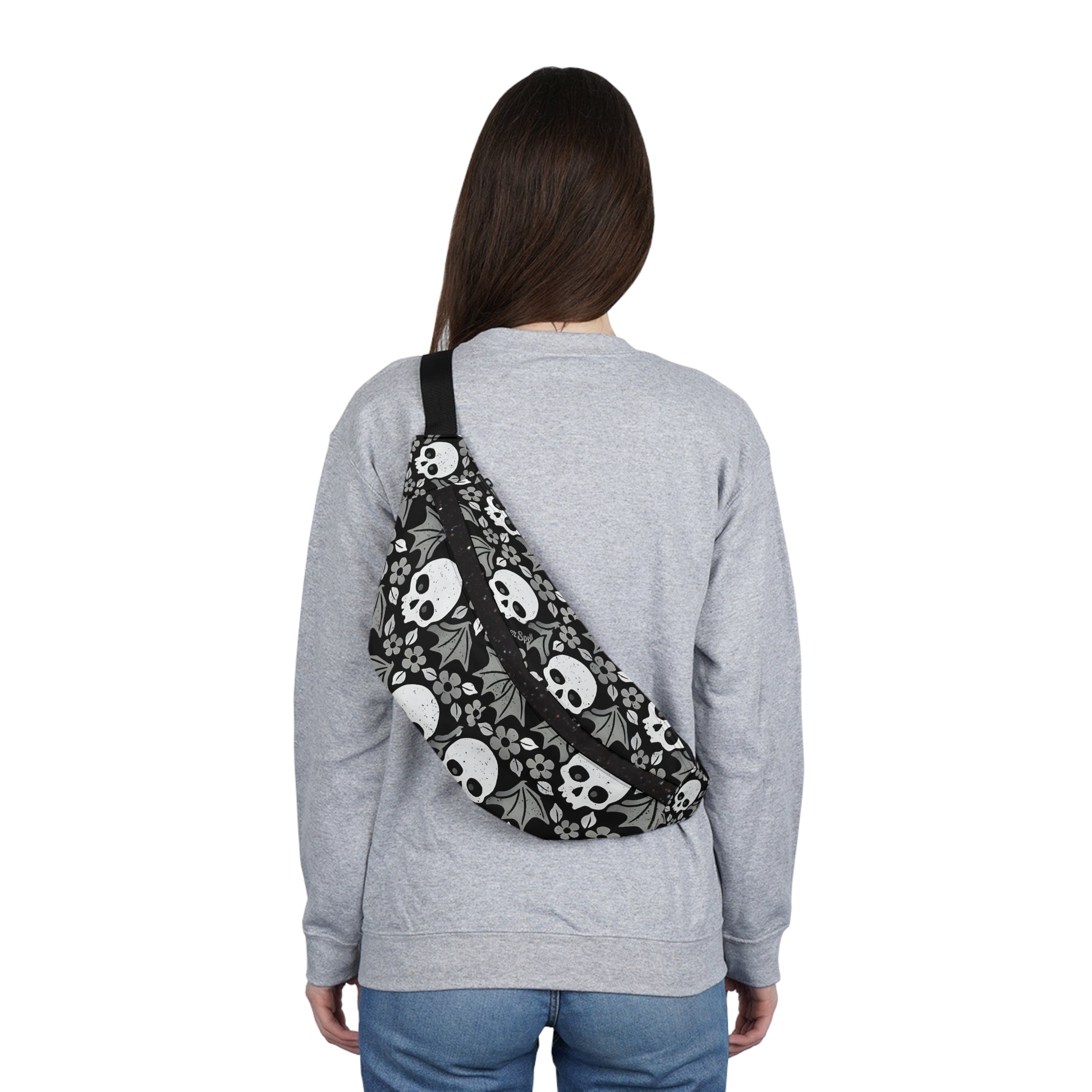 SKULL Large Fanny BACKPACK Printify