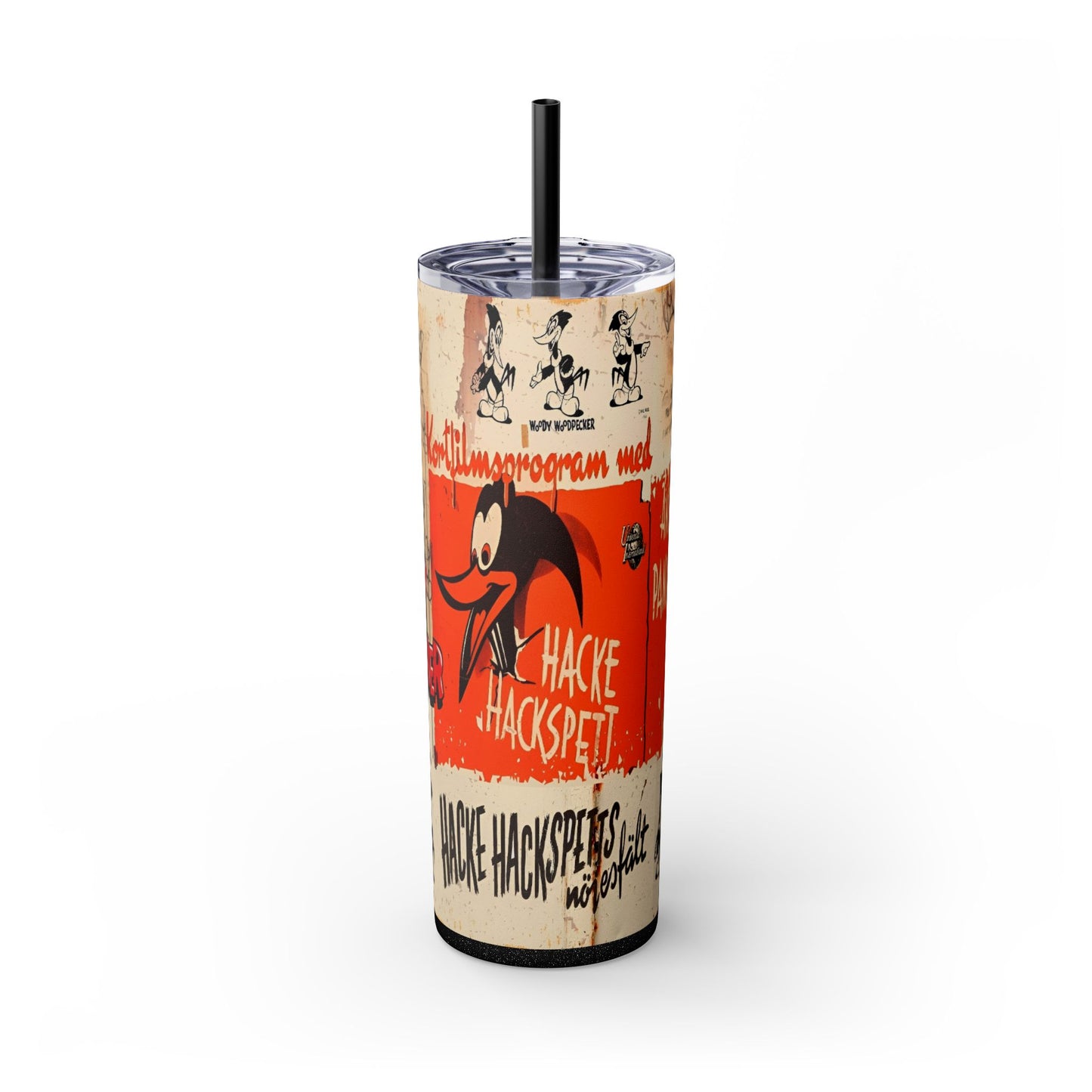 Tumbler Cup - Woody the Woodpecker Cartoon Design