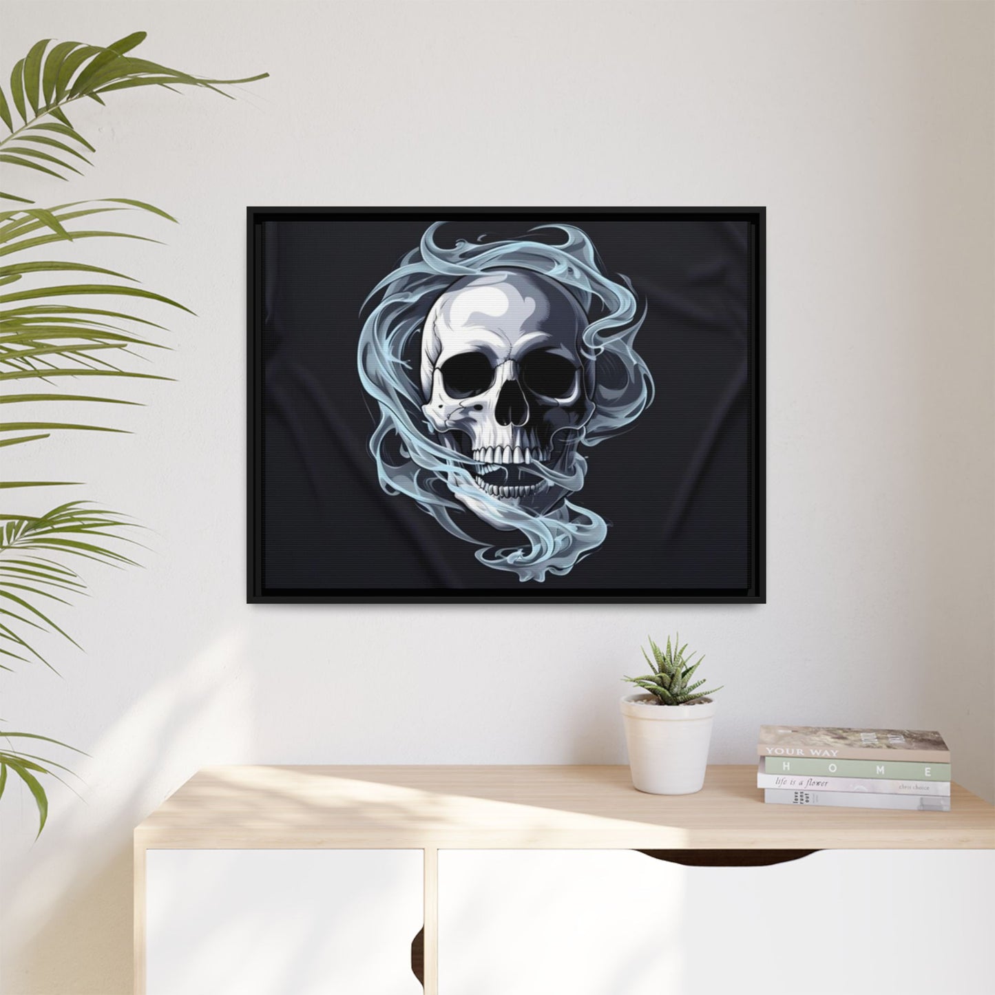 SKULL ART CORNER COLLECTION - 1 of 4 - Limited Edition-  Wall Art Printify