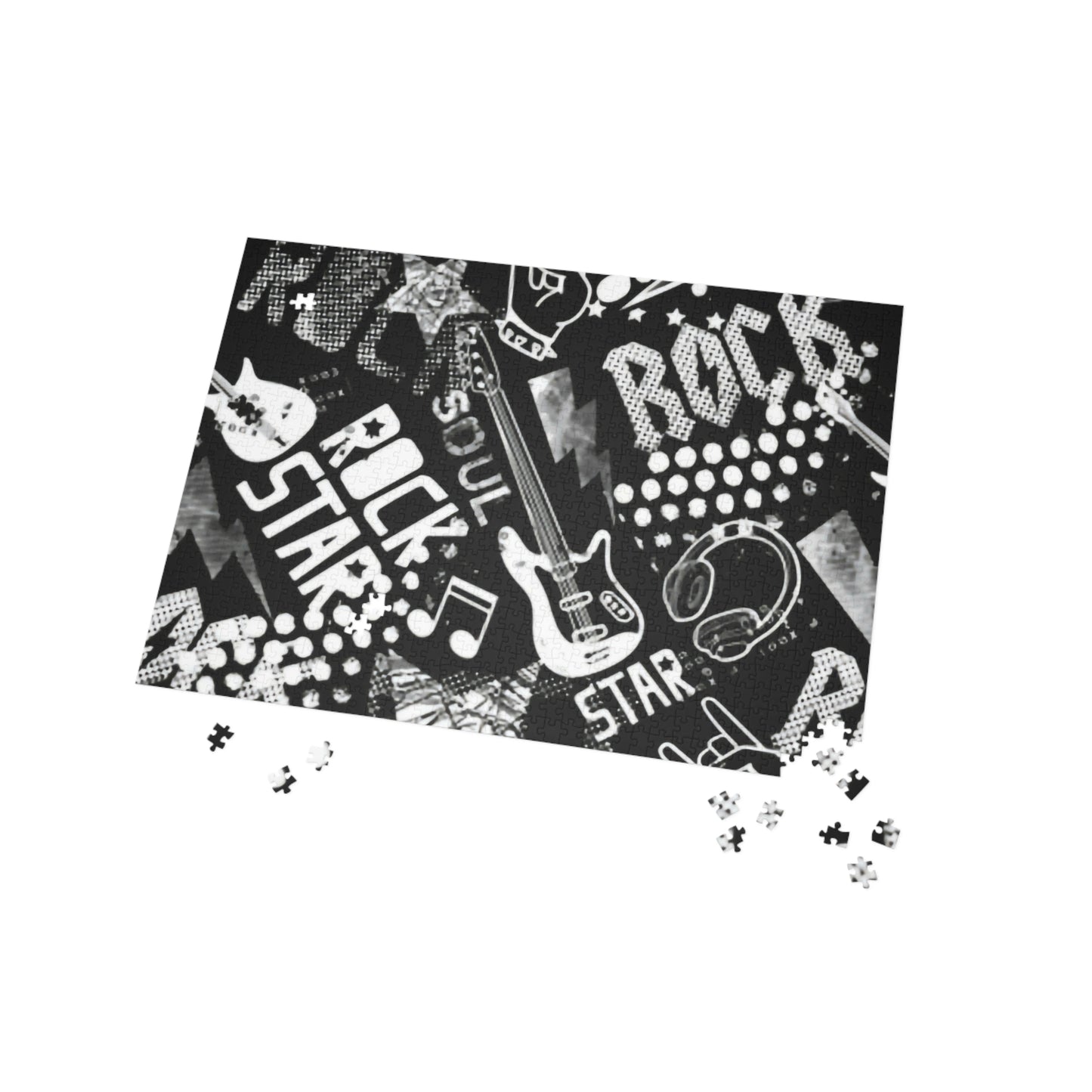 Rock On Puzzle (96, 252, 500, 1000-Piece) Printify