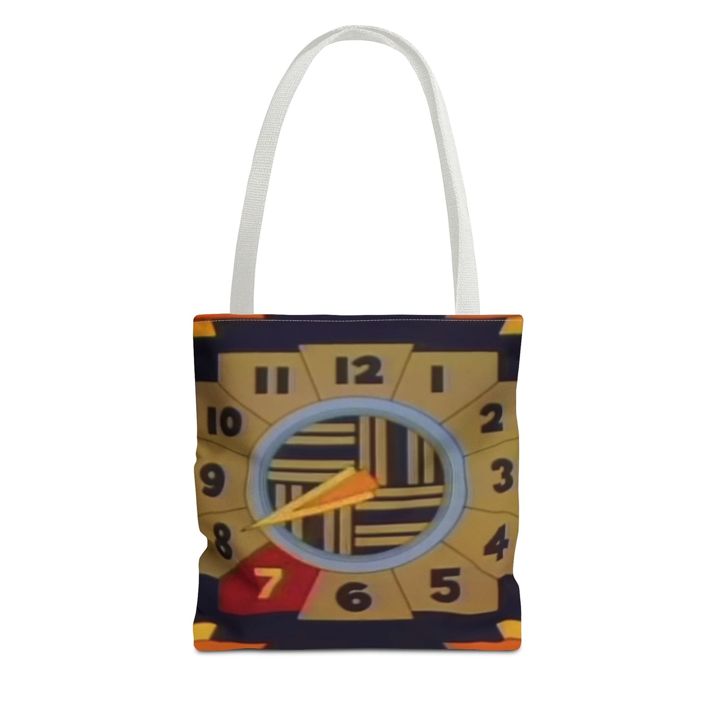 "Retro Pinball Counting Animation Tote Bag - Vintage Educational TV Classic (70s-80s)" Printify