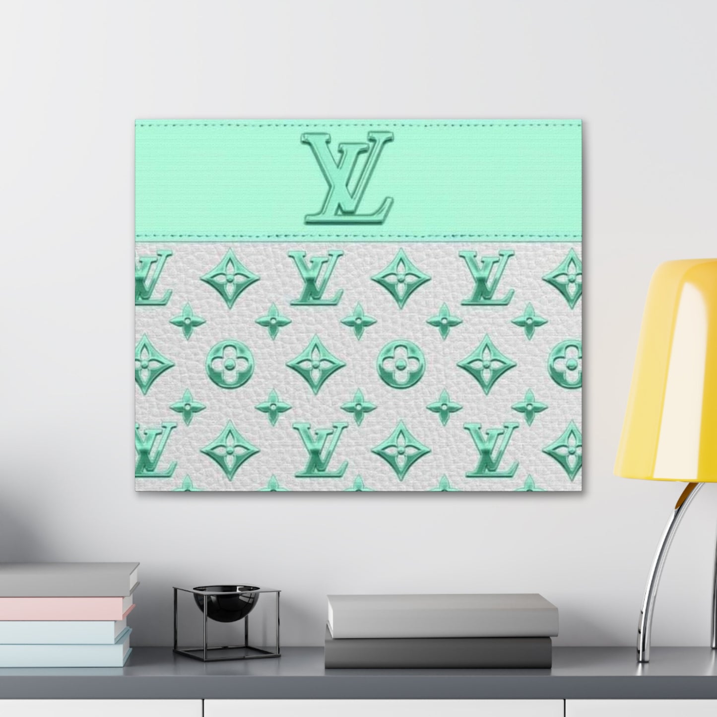 LV Canvas Wall Hanging Printify