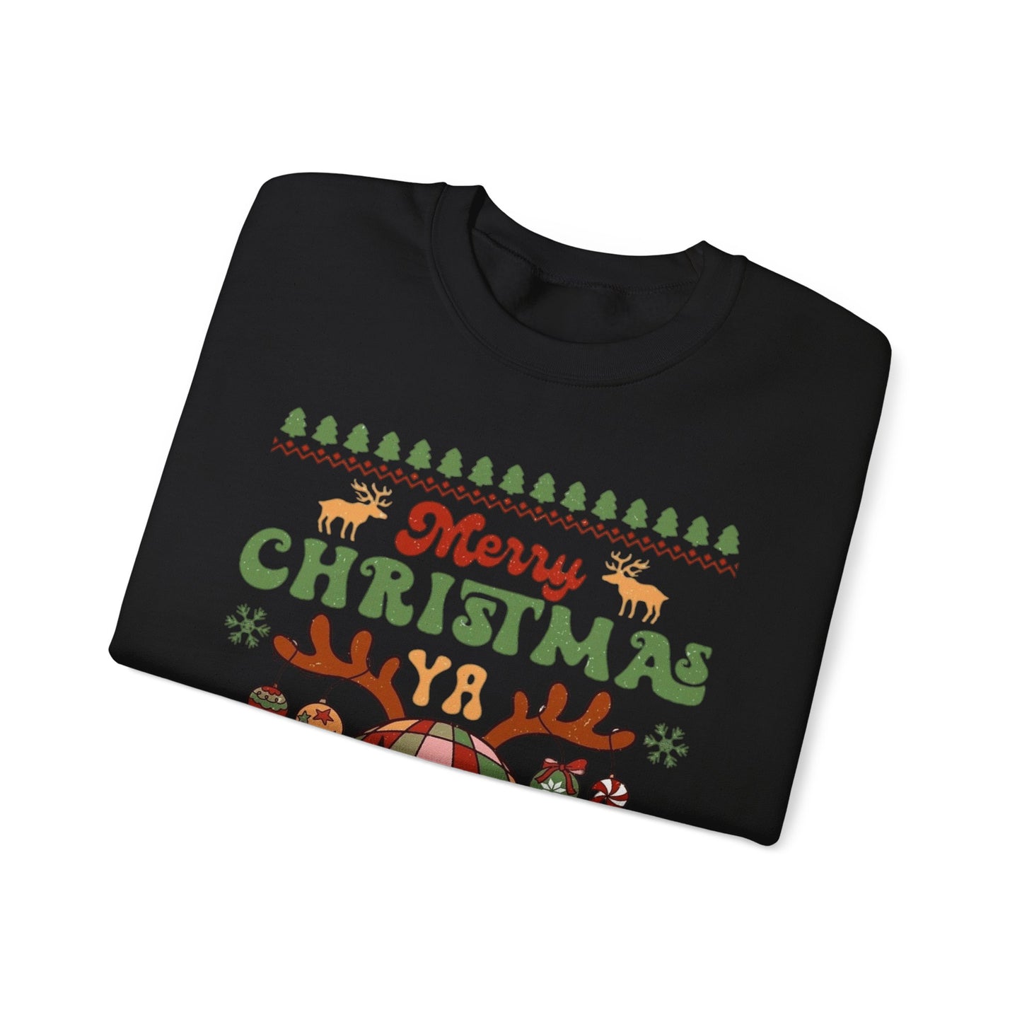 ITS CHRISTMAS YOU FILTHY ANIMAL - Unisex Heavy Blend™ Crewneck Sweatshirt Printify