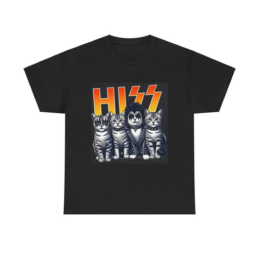 HISS B - Unisex Heavy Cotton Tee - Rock n Royalty Designs