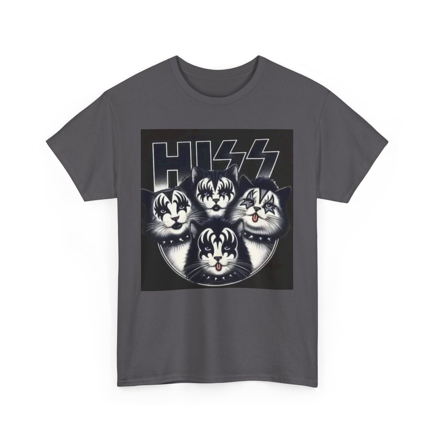 HISS C - Unisex Heavy Cotton Tee - Rock n Royalty Designs