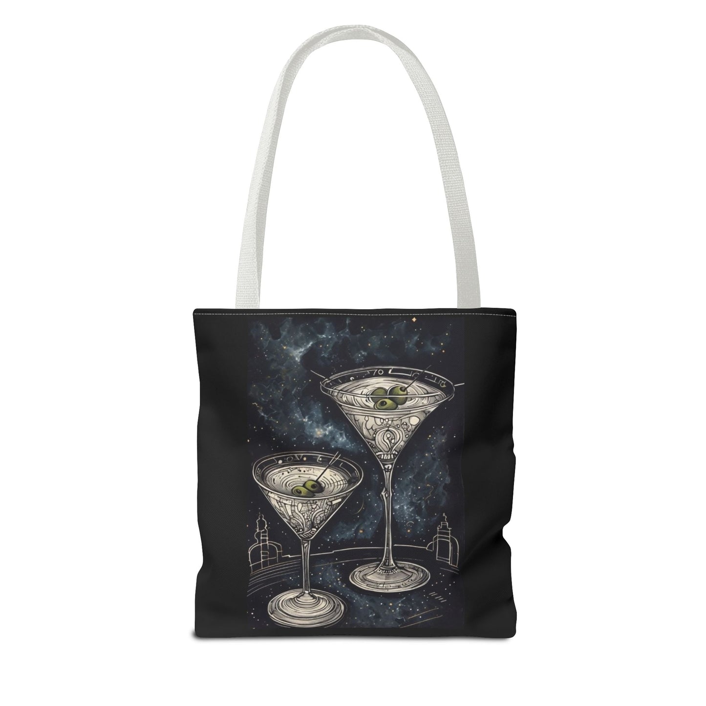 SHAKIN NOT STIRRED Tote Bag (AOP) Printify